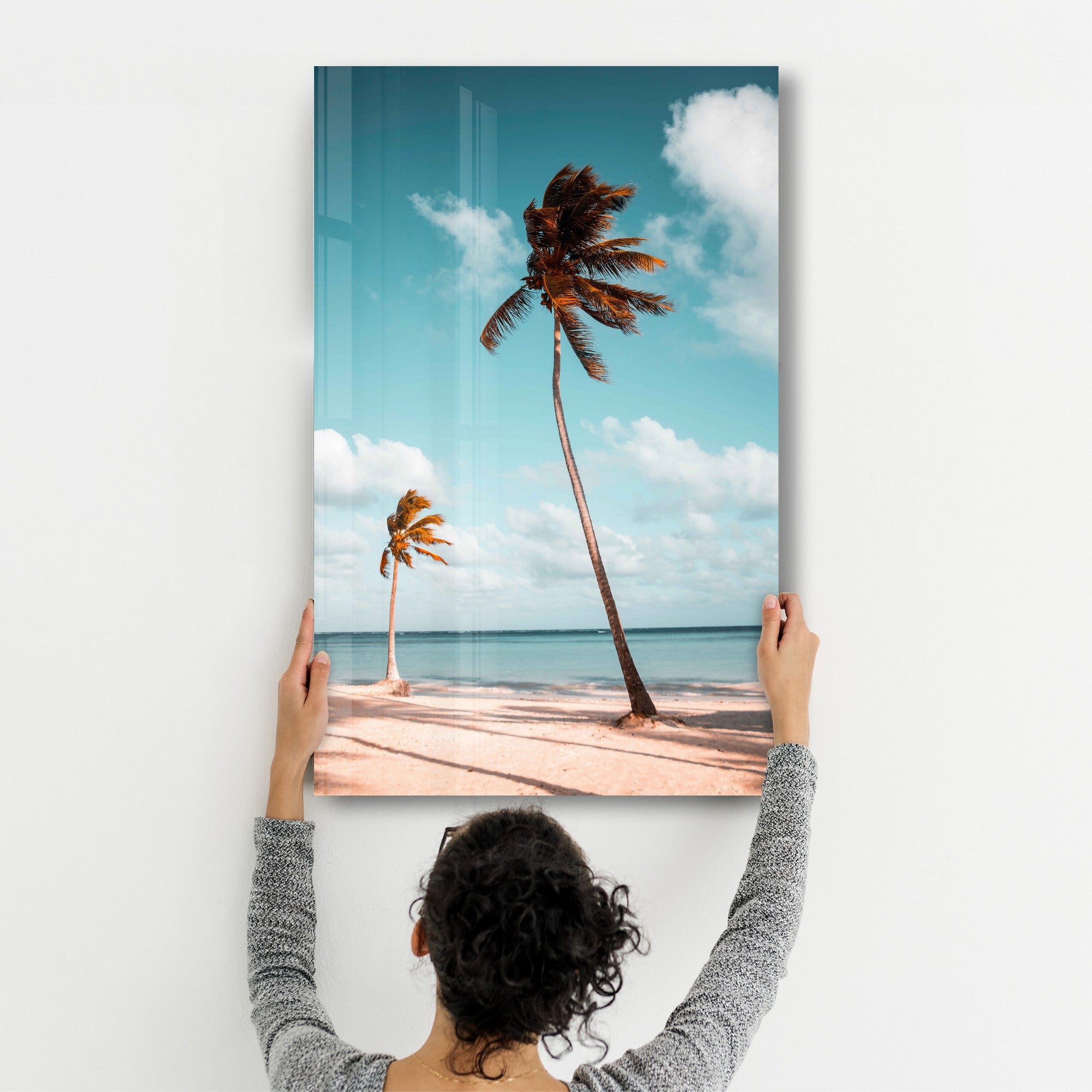 Arte Decorativa em Vidro Temperado Multicolor 35x55cm - Impressão UV de Alta Qualidade