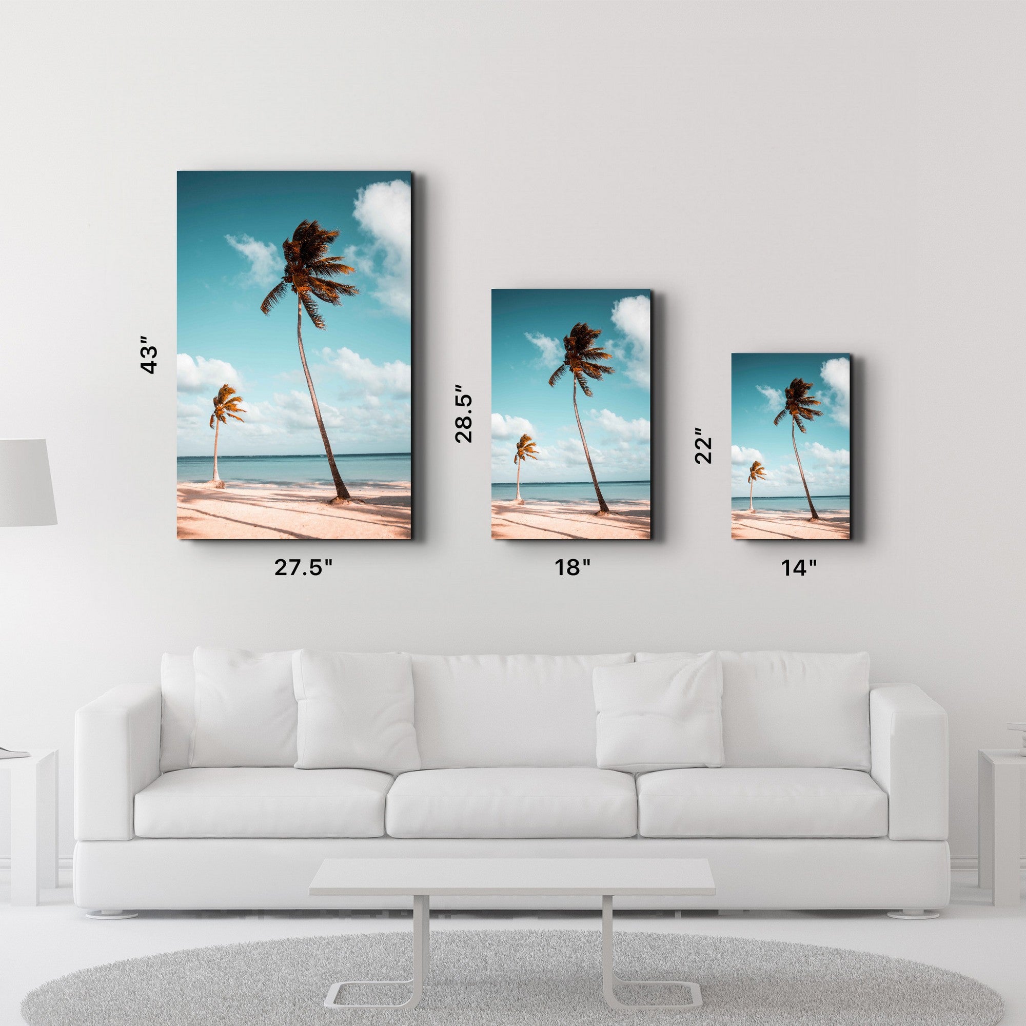 Arte Decorativa em Vidro Temperado Multicolor 35x55cm - Impressão UV de Alta Qualidade