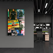 Arte Decorativa em Vidro Temperado Multicolor 35x55cm - Impressão UV de Alta Qualidade