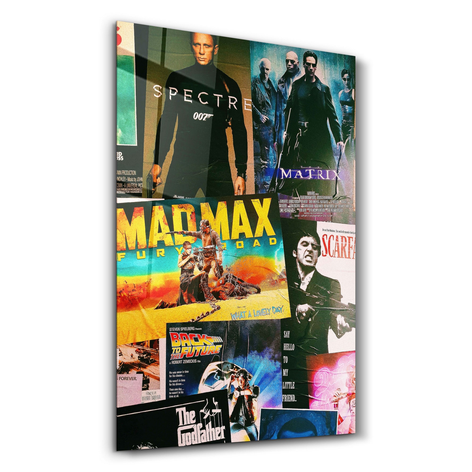 Arte Decorativa em Vidro Temperado Multicolor 70x110cm - Impressão UV de Alta Qualidade