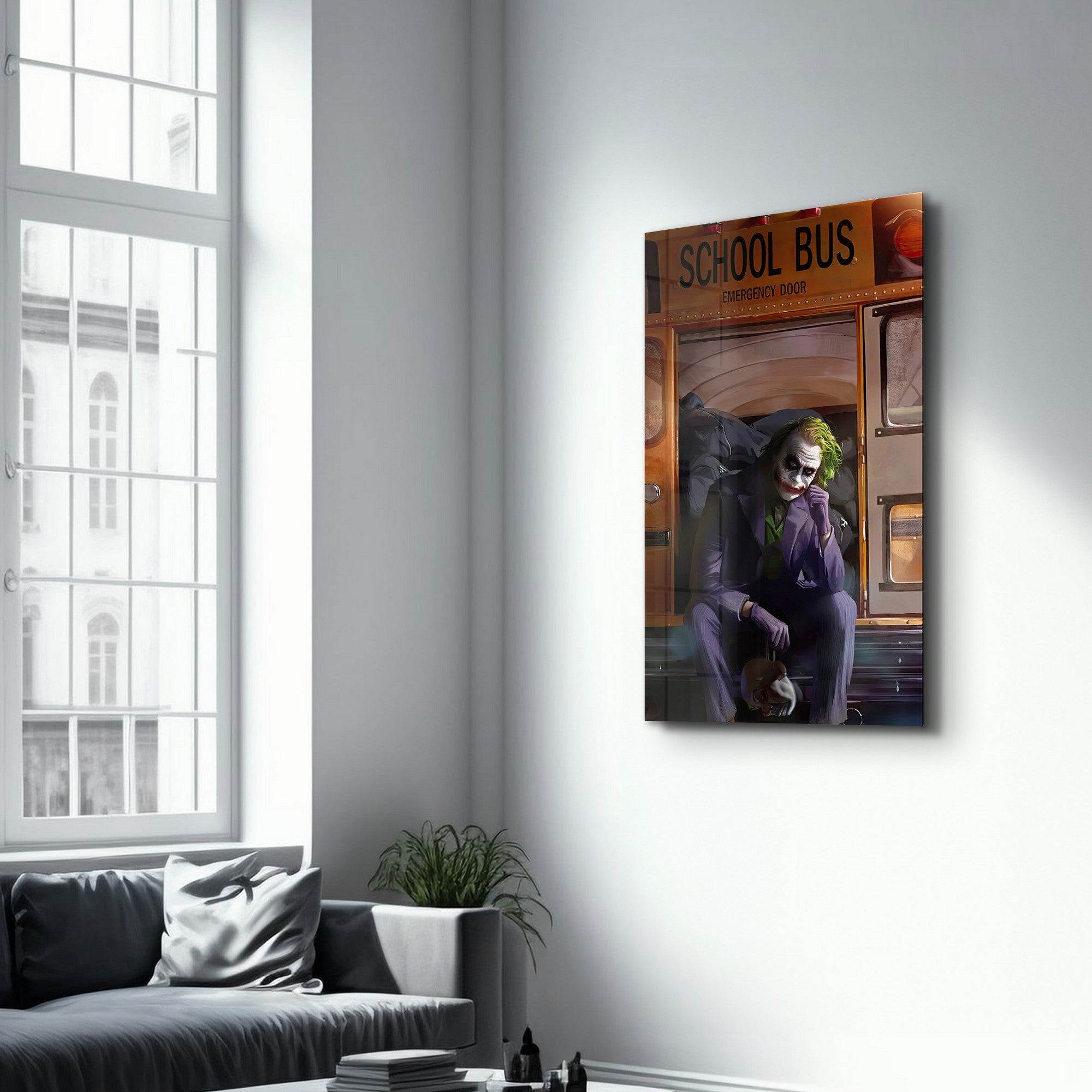 Arte Decorativa em Vidro Temperado SPR-1100 Multicolor 70x110cm - Impressão UV de Alta Qualidade