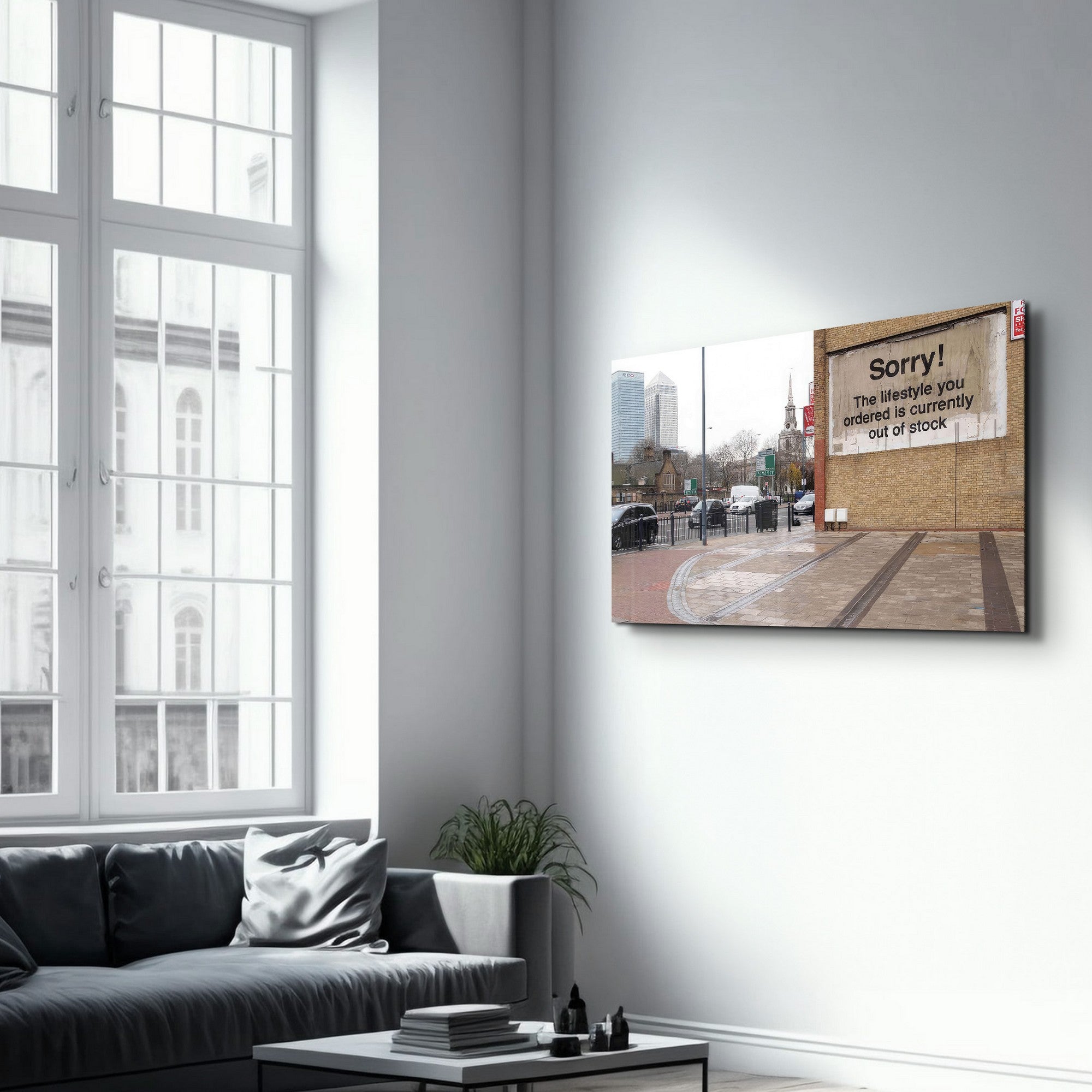 Arte Decorativa em Vidro Temperado Multicolor 35x55cm - Impressão UV de Alta Qualidade