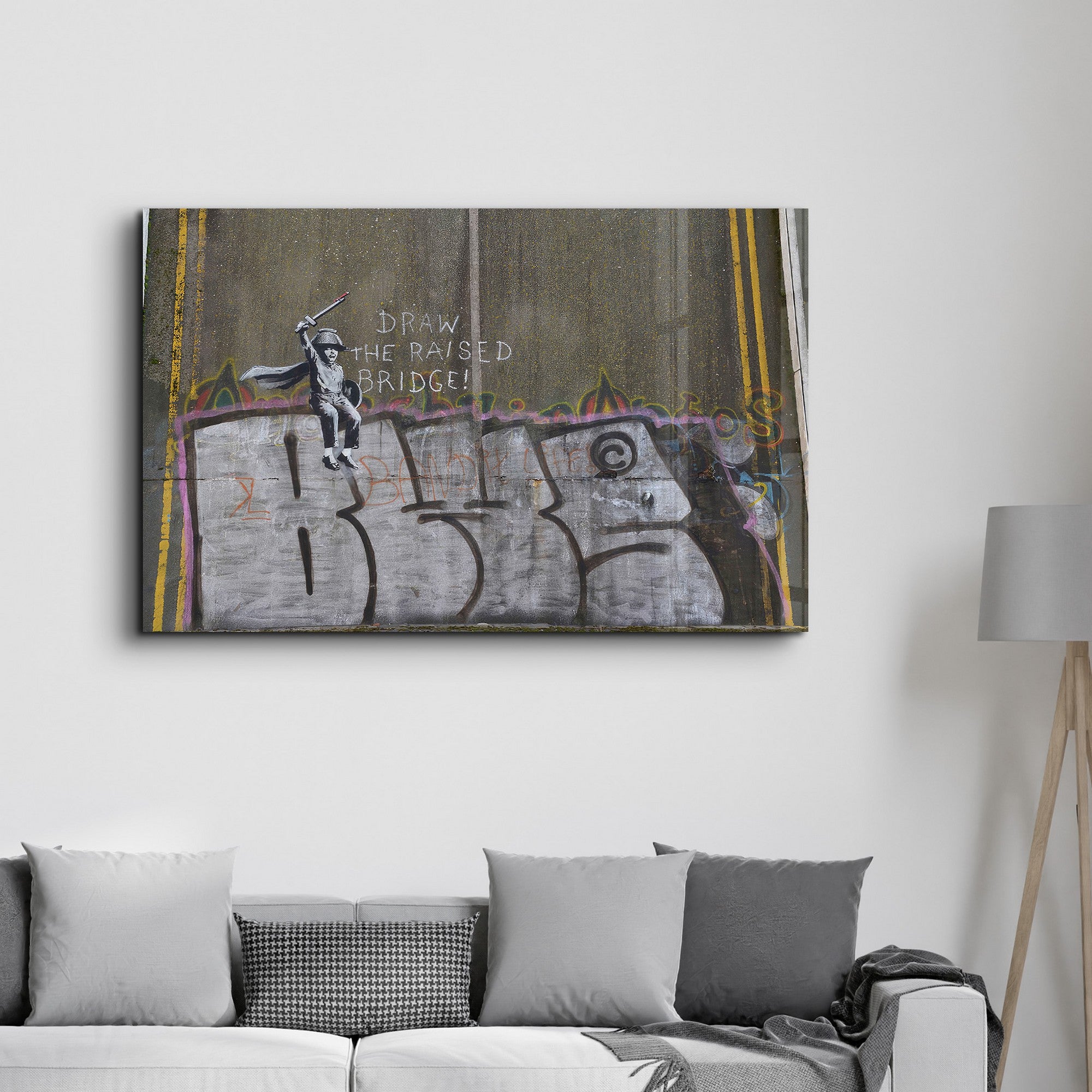 Arte Decorativa em Vidro Temperado Multicolor 35x55cm - Impressão UV de Alta Qualidade