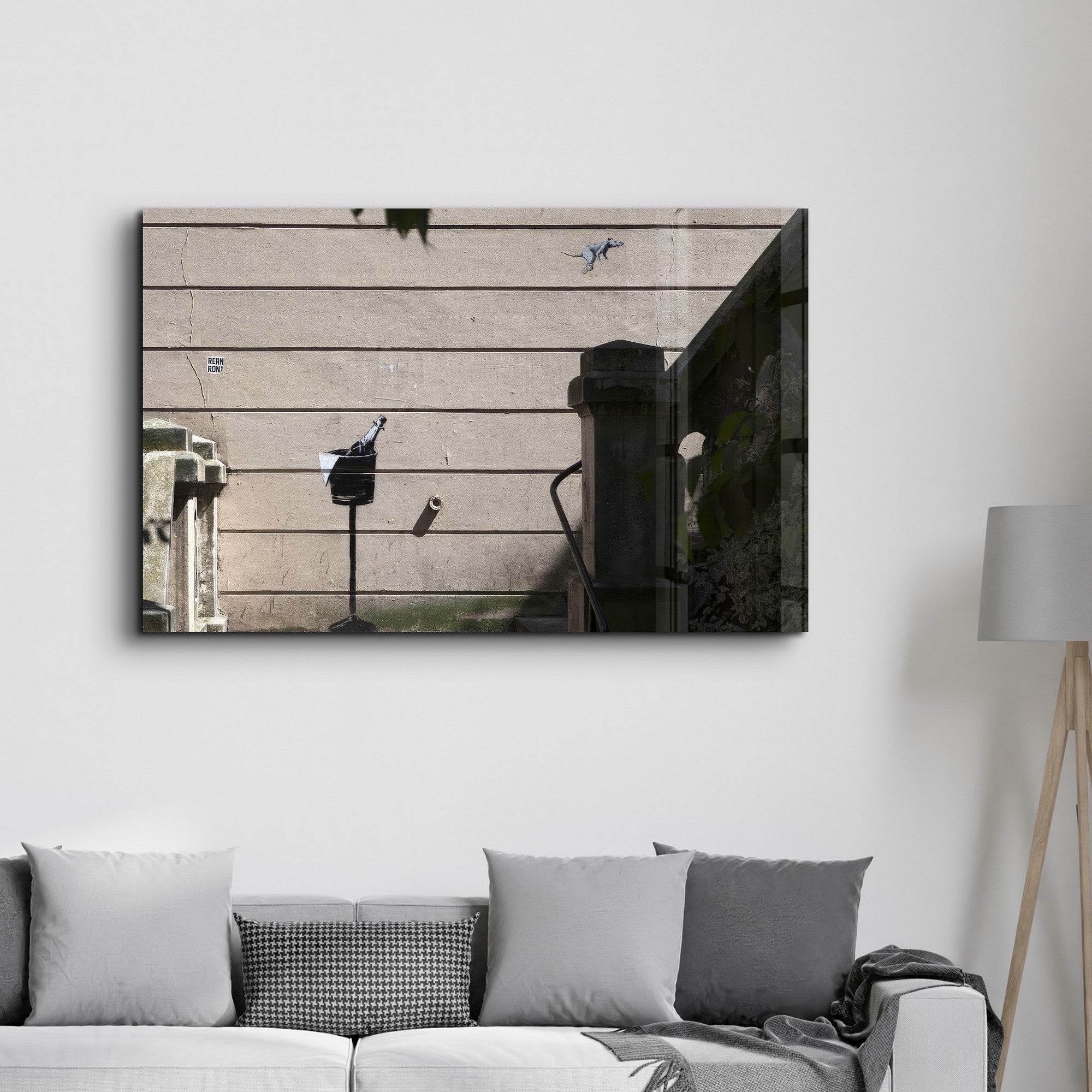 Arte Decorativa em Vidro Temperado Multicolor 70x110cm - Impressão UV de Alta Qualidade