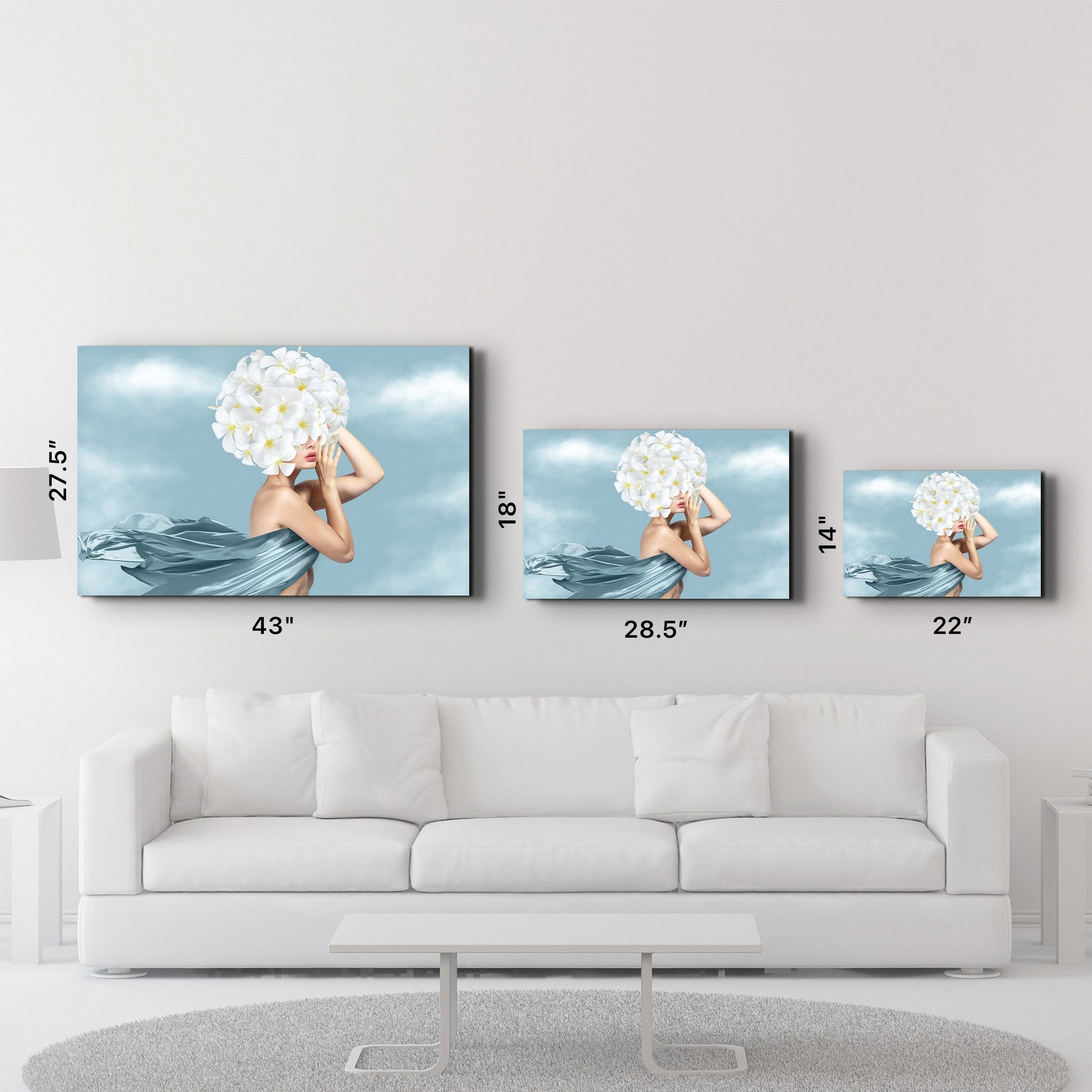 Arte Decorativa em Vidro Temperado Multicolor 35x55cm - Impressão UV de Alta Qualidade