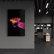 Arte Decorativa em Vidro Temperado Multicolor 70x110cm - Impressão UV de Alta Qualidade