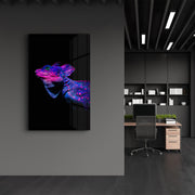 Arte Decorativa em Vidro Temperado Multicolor 70x110cm - Impressão UV de Alta Qualidade