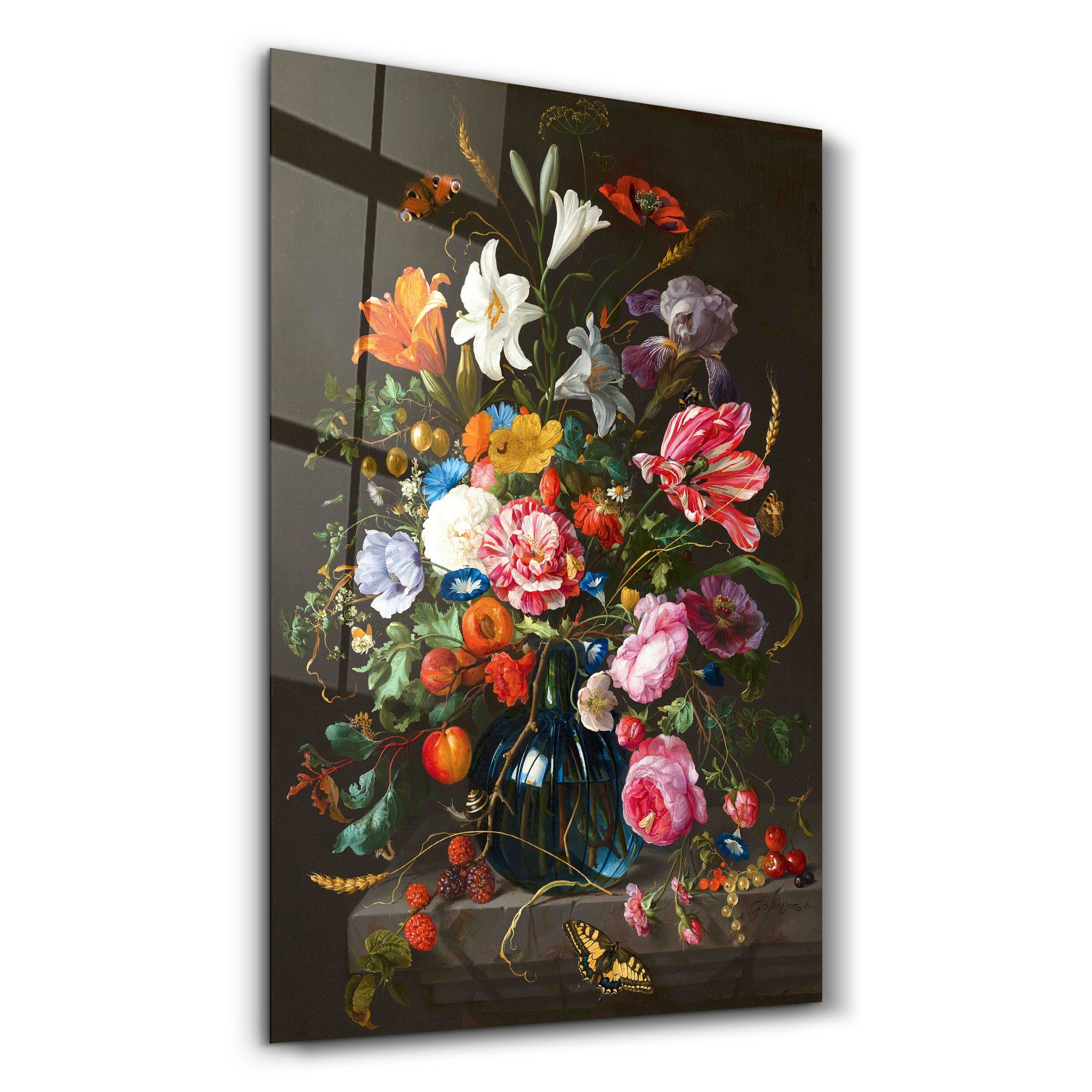 Arte Decorativa em Vidro Temperado Multicolor 70x110cm - Impressão UV de Alta Qualidade
