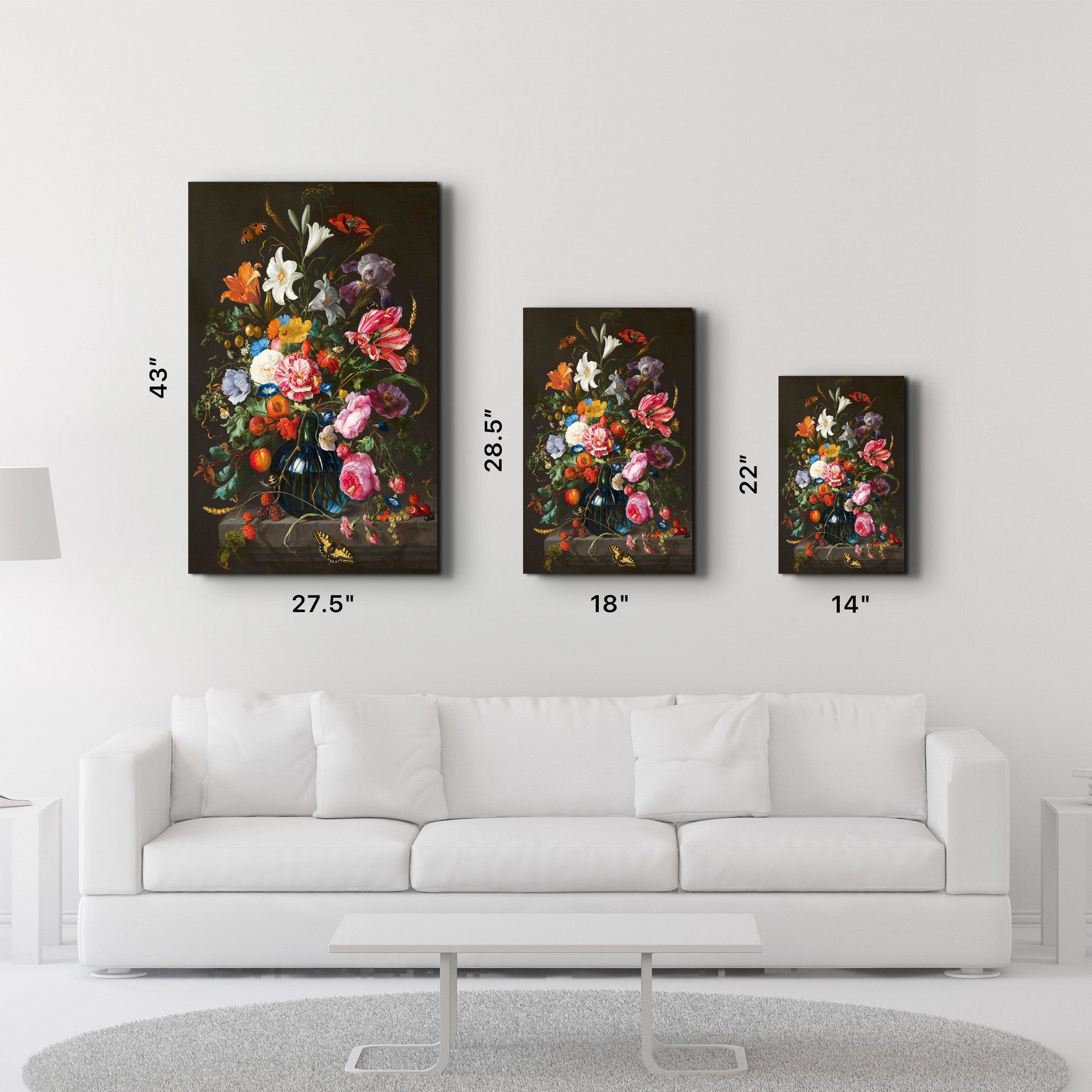 Arte Decorativa em Vidro Temperado Multicolor 70x110cm - Impressão UV de Alta Qualidade
