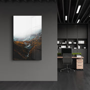 Arte Decorativa em Vidro Temperado Multicolor 70x110cm - Impressão UV de Alta Qualidade