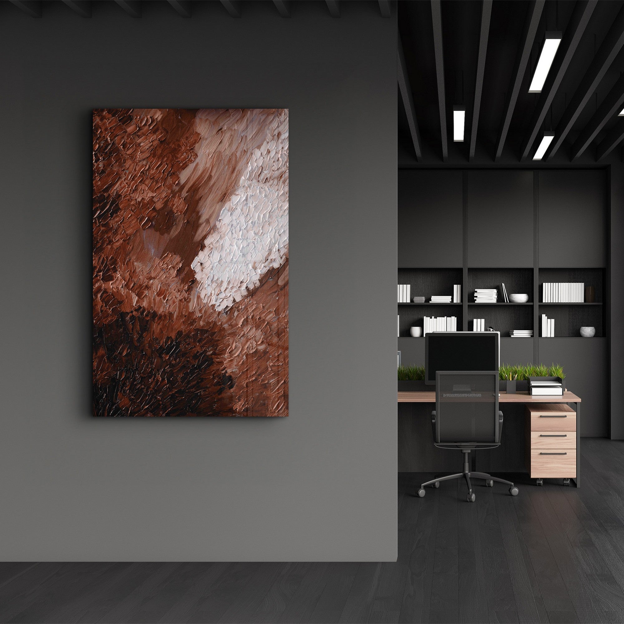 Arte em Vidro Temperado Multicolor 35x55cm - Pintura Decorativa UV de Alta Qualidade