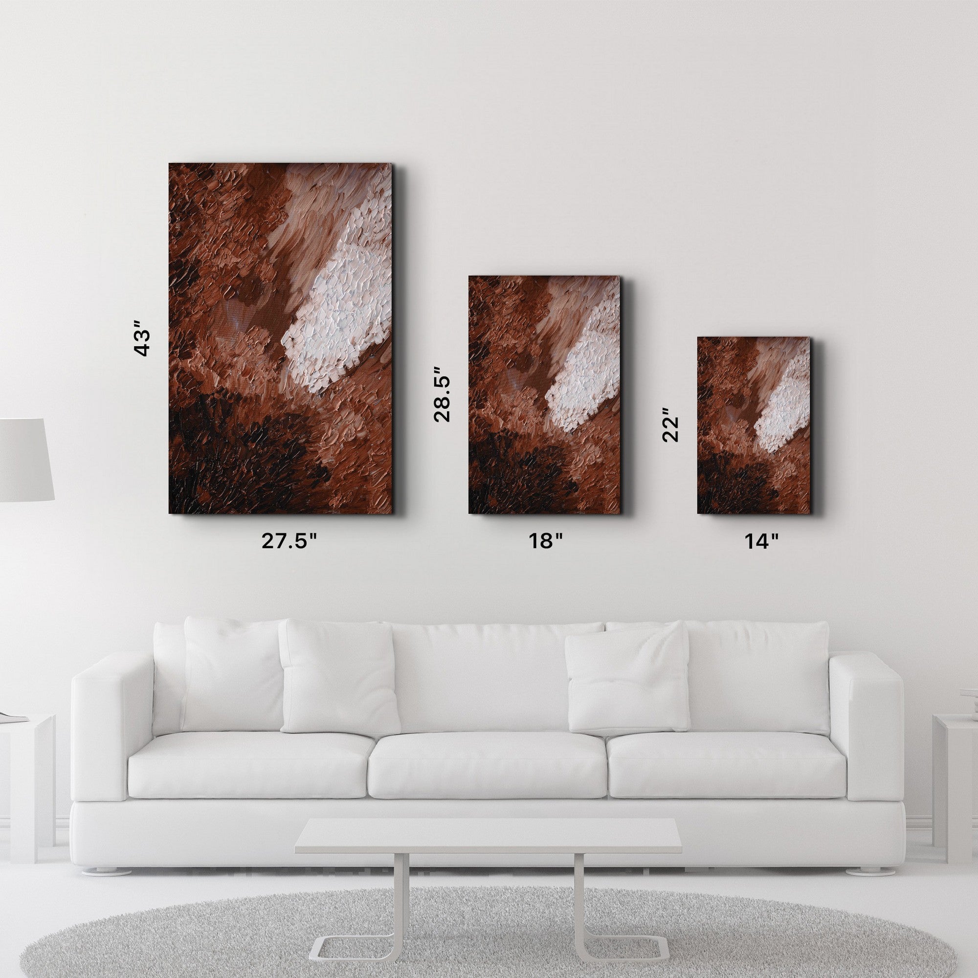 Arte Decorativa em Vidro Temperado Multicolor 70x110cm - Impressão UV de Alta Qualidade