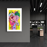 Arte Decorativa em Vidro Temperado Multicolor 70x110cm - Impressão UV de Alta Qualidade