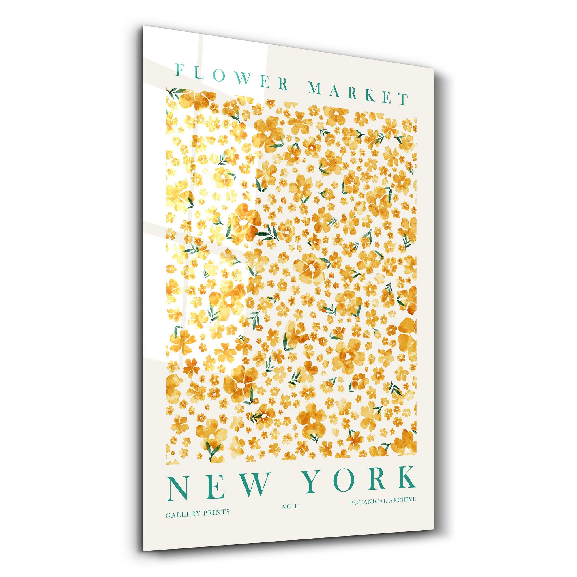 Quadro Decorativo em Vidro Temperado SPR-1143, 35 x 55 cm, Multicolor, Impressão UV, 4 mm