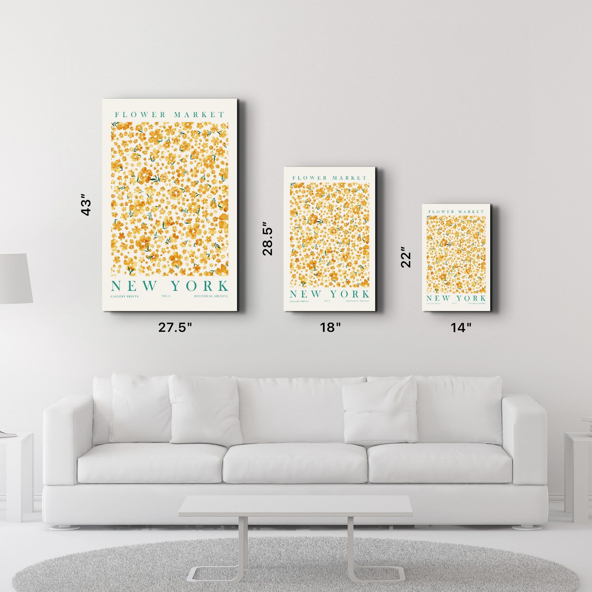 Quadro Decorativo em Vidro Temperado SPR-1143, 35 x 55 cm, Multicolor, Impressão UV, 4 mm