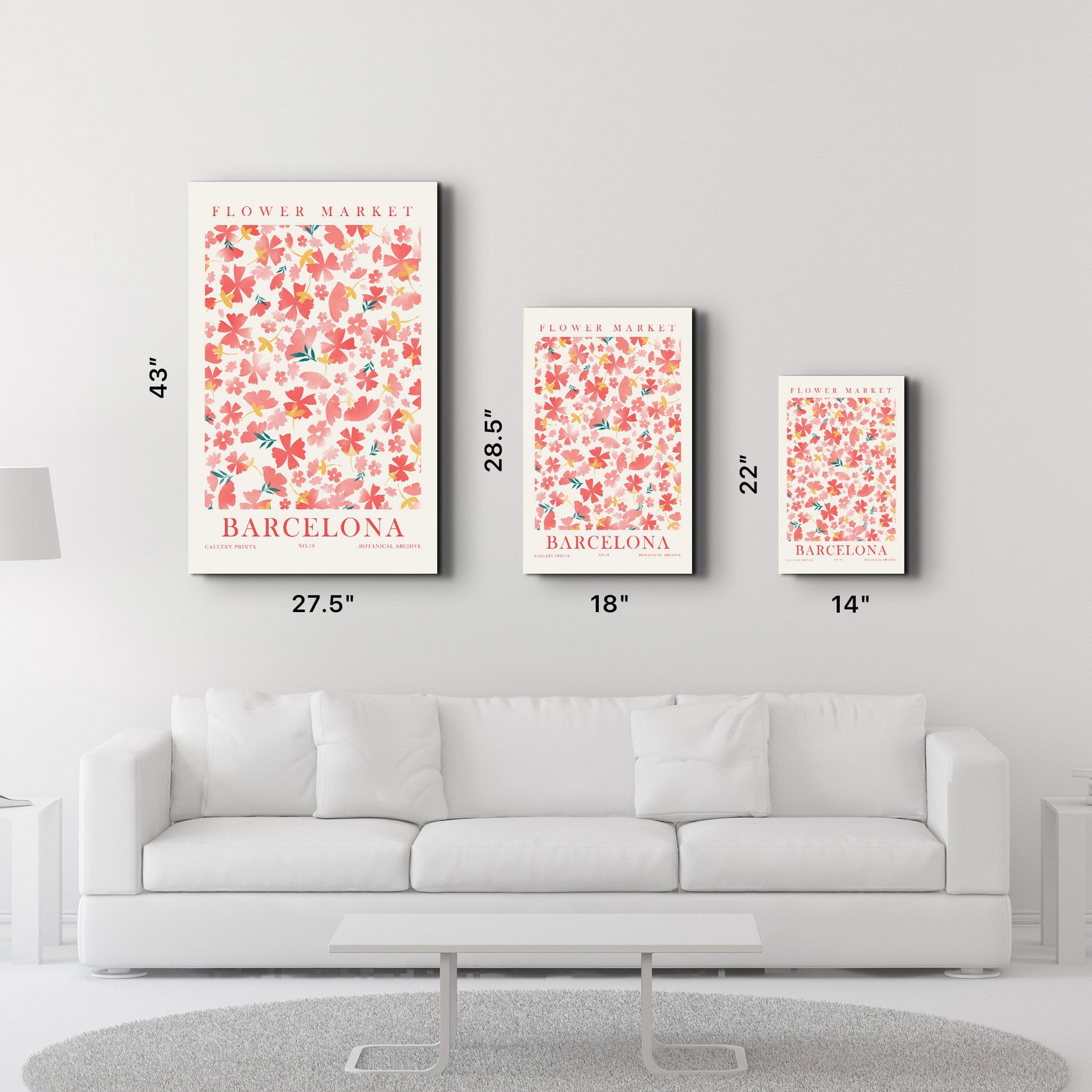 Arte Decorativa em Vidro Temperado Multicolor 35x55cm - Impressão UV de Alta Qualidade