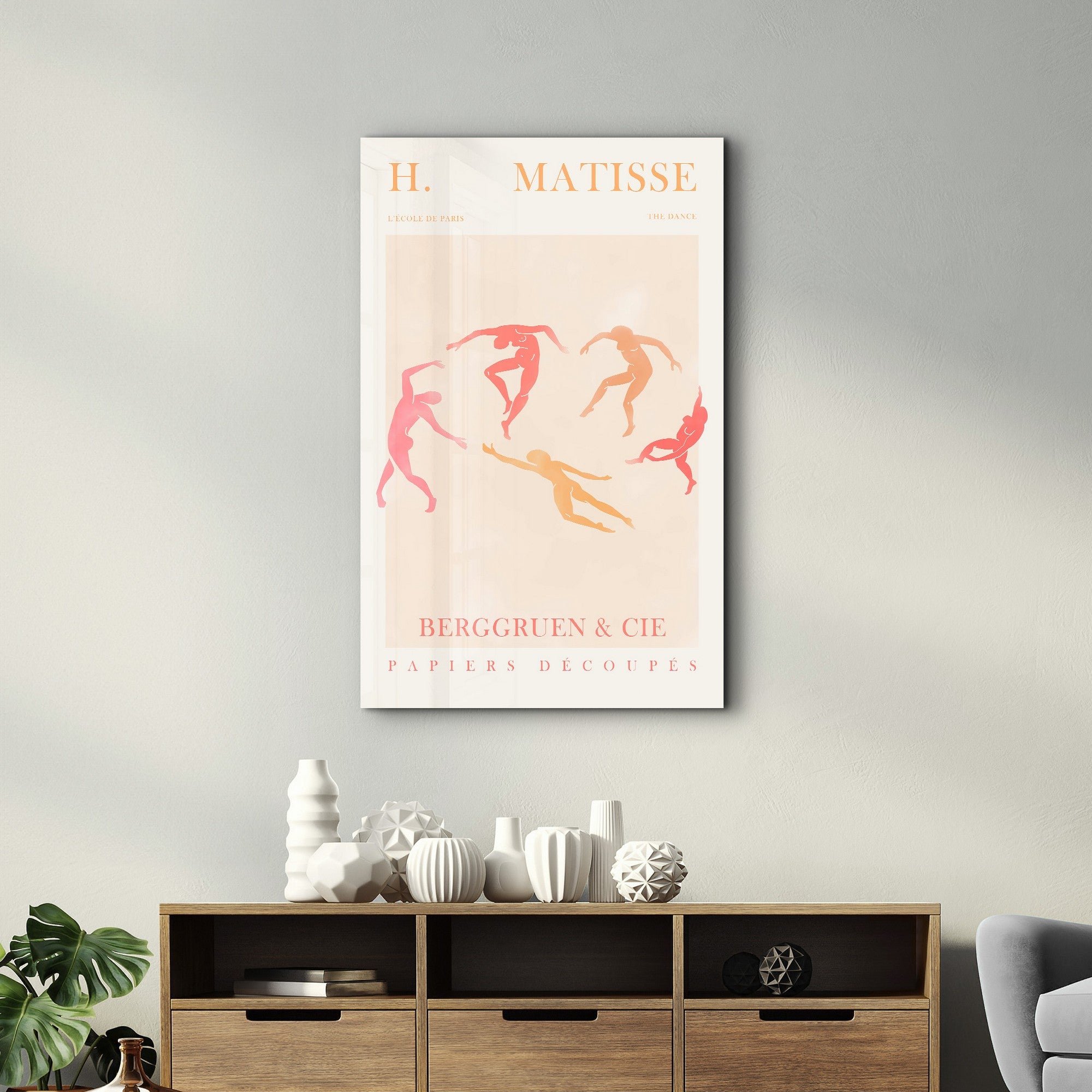 Arte Decorativa em Vidro Temperado Multicolor 35x55cm - Impressão UV de Alta Qualidade