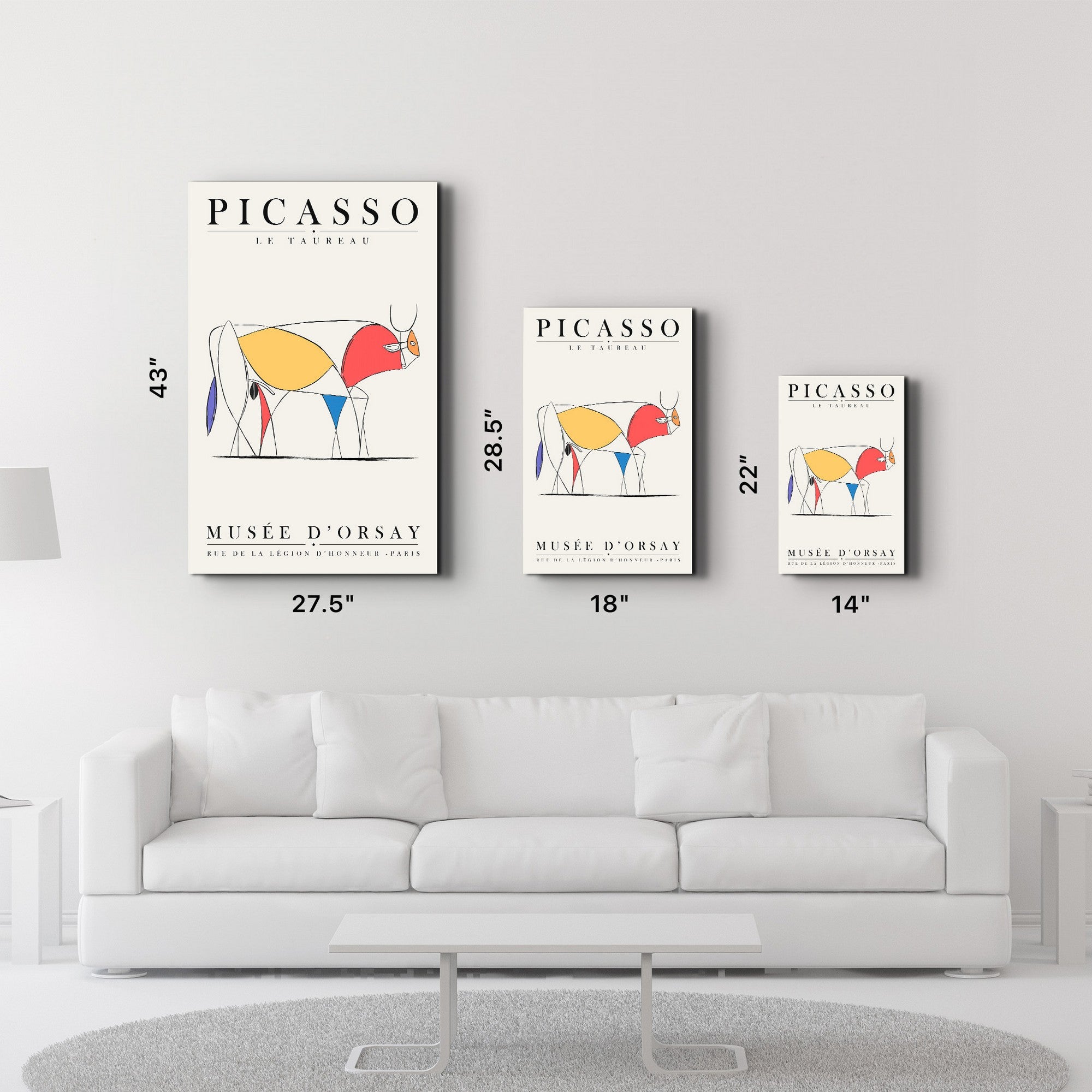 Arte Decorativa em Vidro Temperado Multicolor 35x55cm - Impressão UV de Alta Qualidade