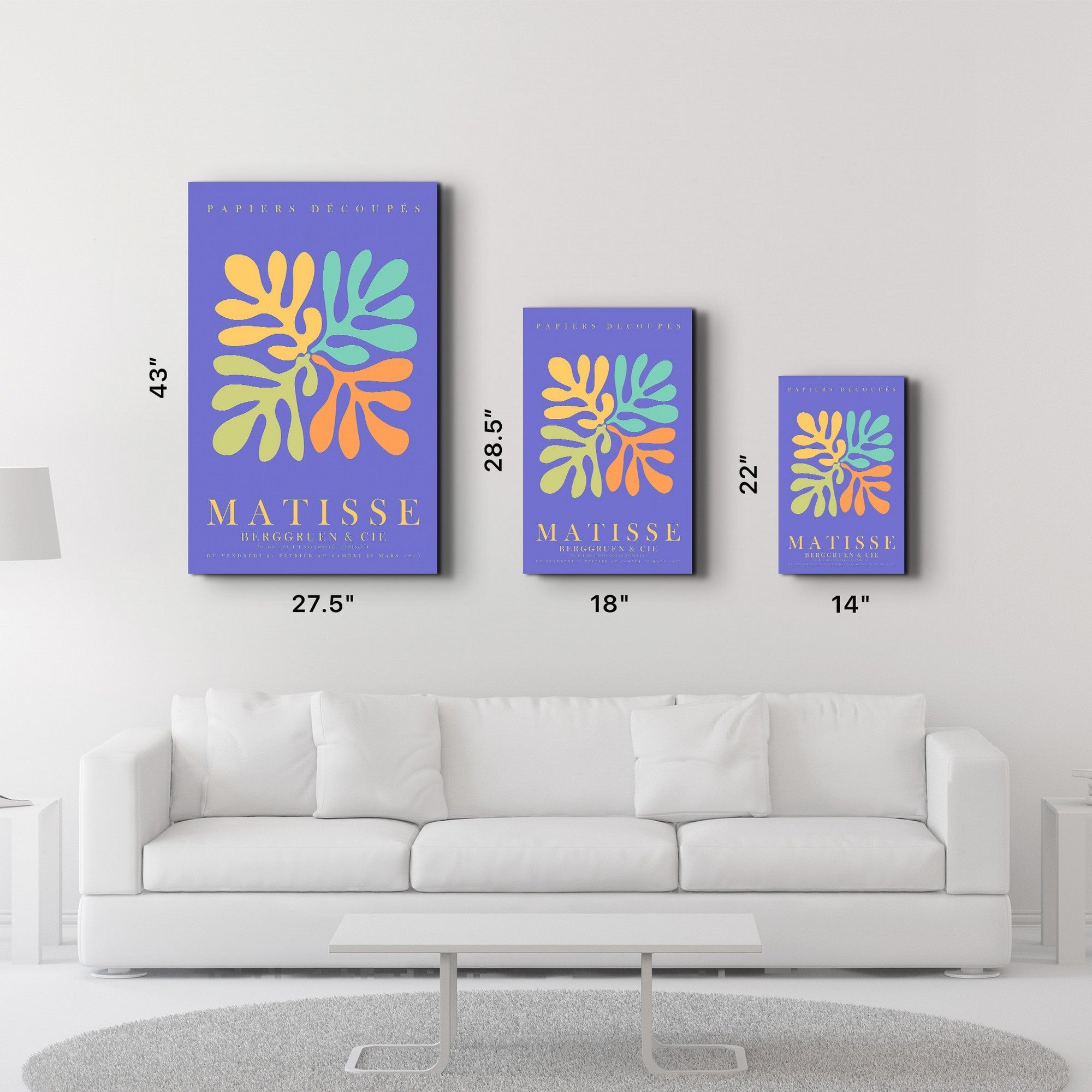 Arte Decorativa em Vidro Temperado Multicolor 70x110cm - Impressão UV de Alta Qualidade