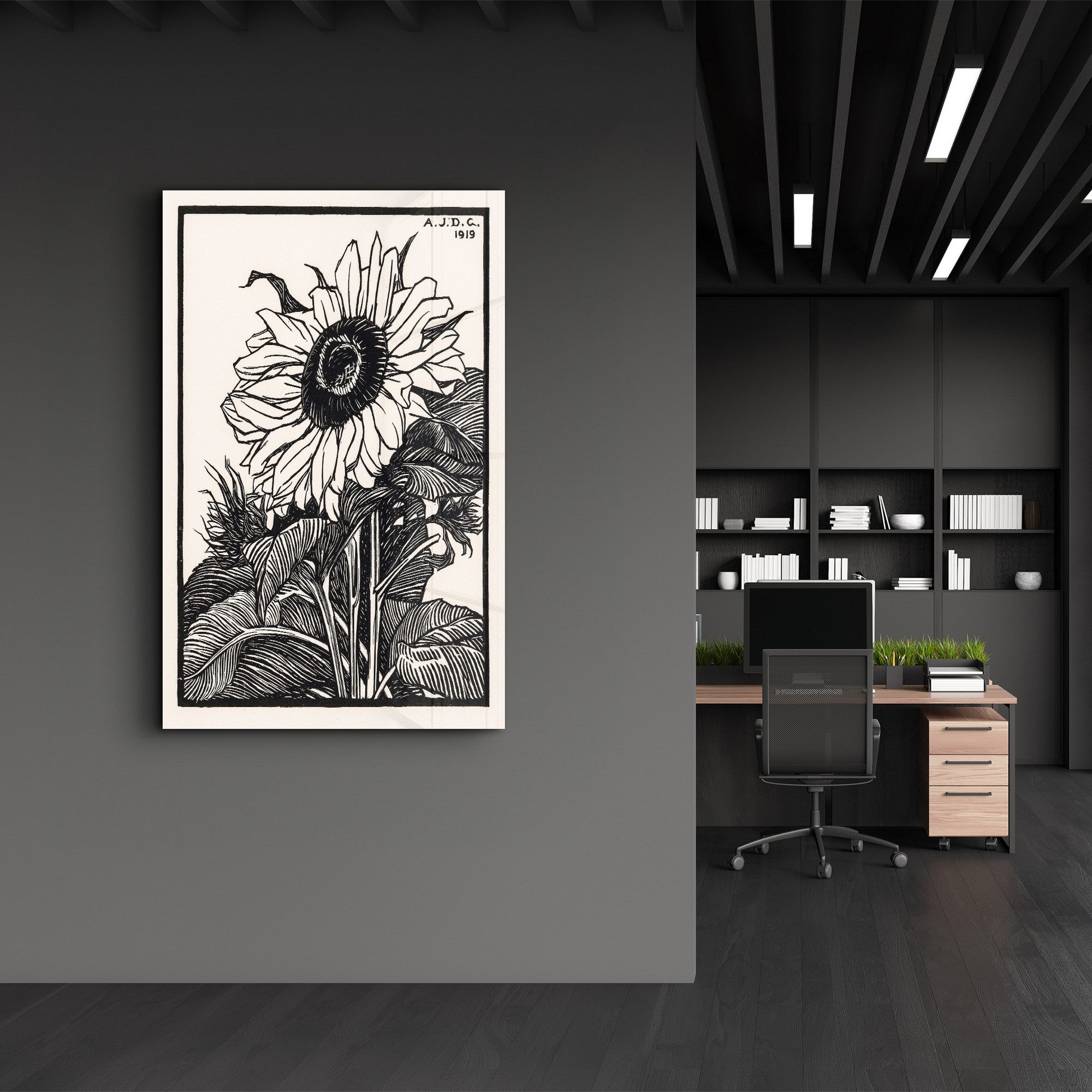 Arte Decorativa em Vidro Temperado Multicolor 35x55cm - Impressão UV de Alta Qualidade