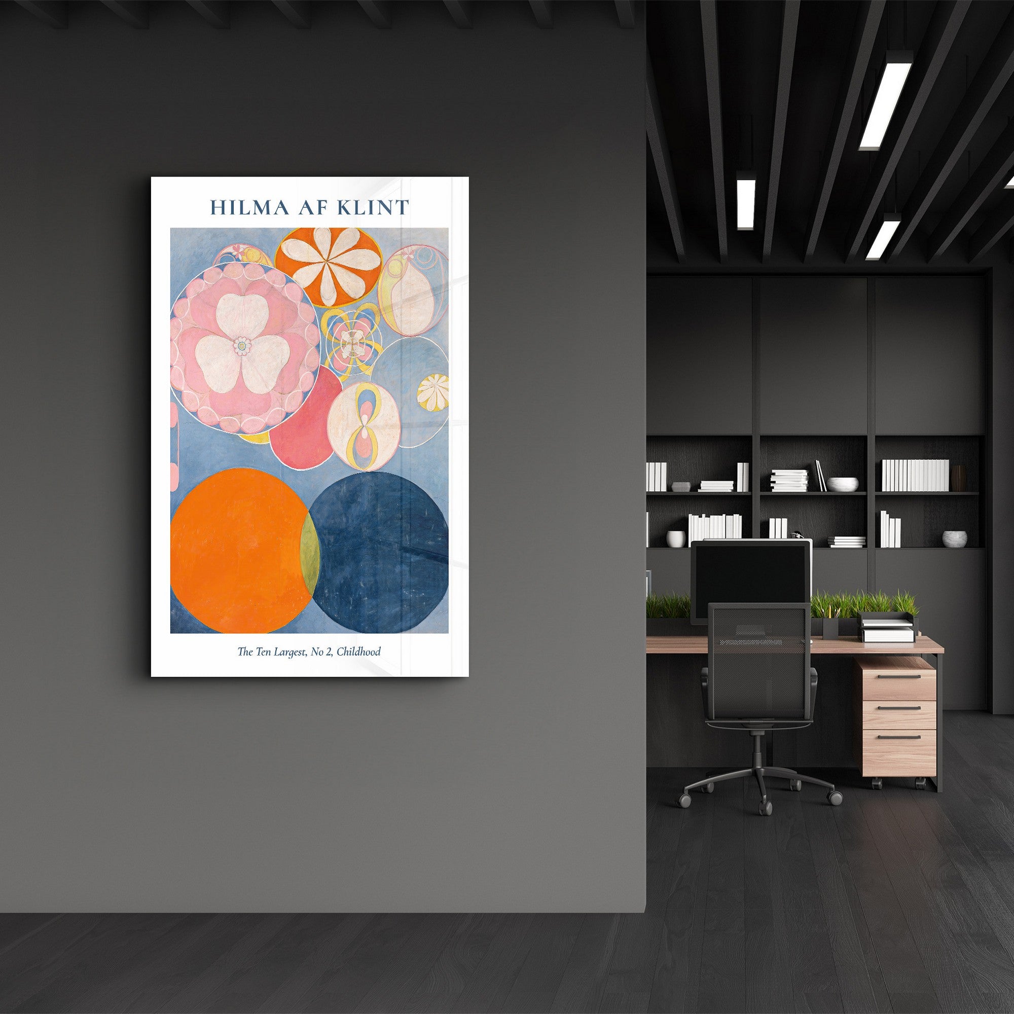 Arte Decorativa em Vidro Temperado Multicolor 35x55cm - Impressão UV de Alta Qualidade