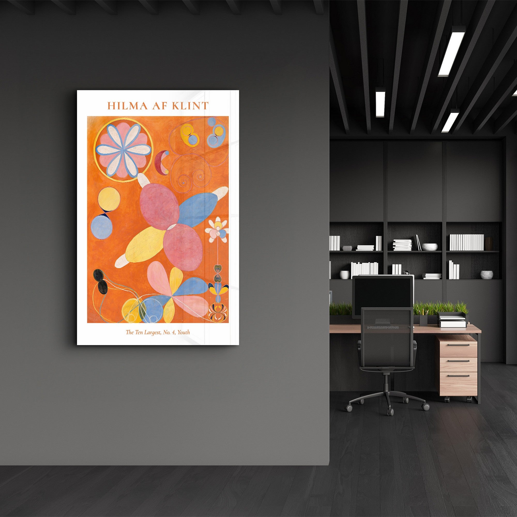 Arte Decorativa em Vidro Temperado Multicolor 35x55cm - Impressão UV de Alta Qualidade