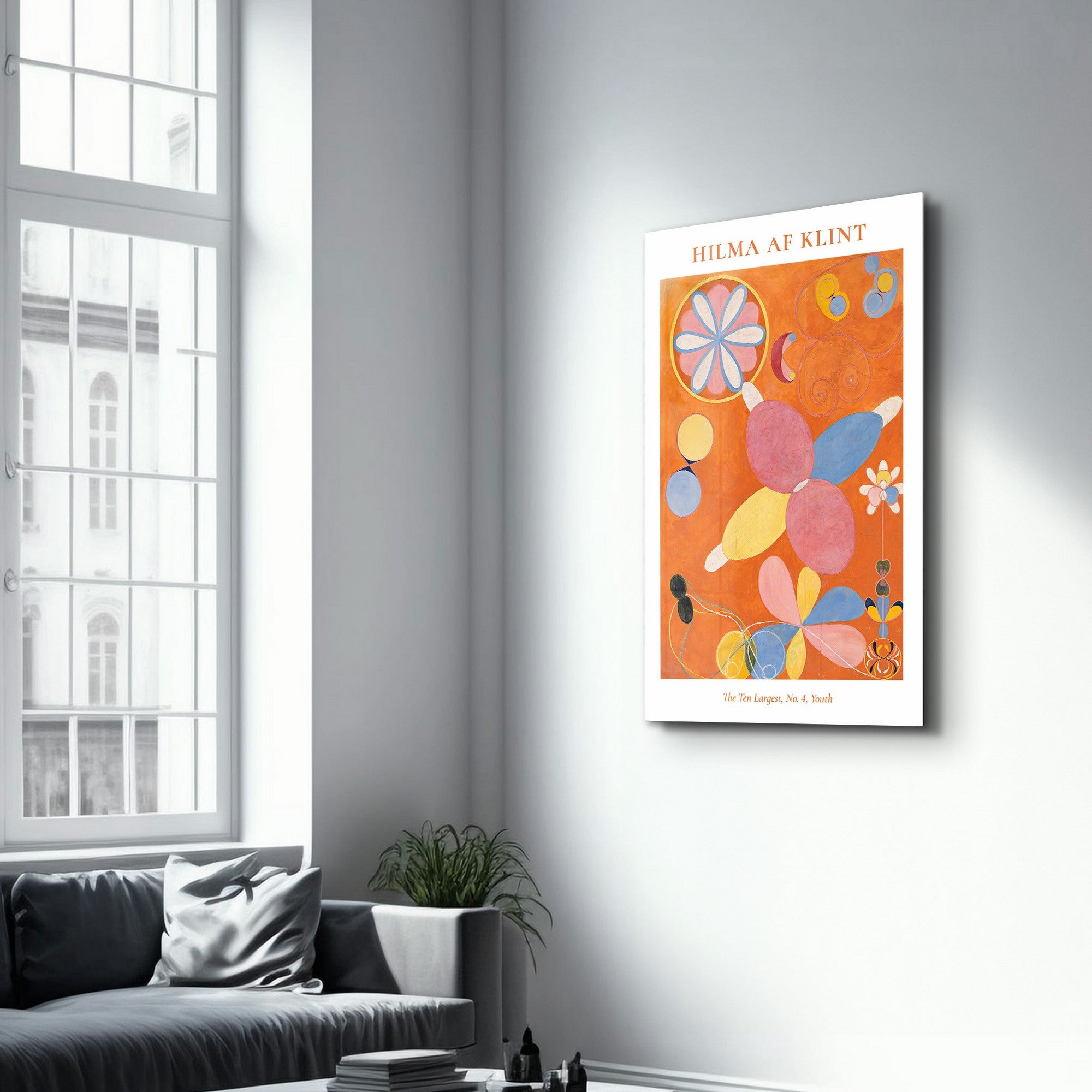 Arte Decorativa em Vidro Temperado Multicolor 35x55cm - Impressão UV de Alta Qualidade