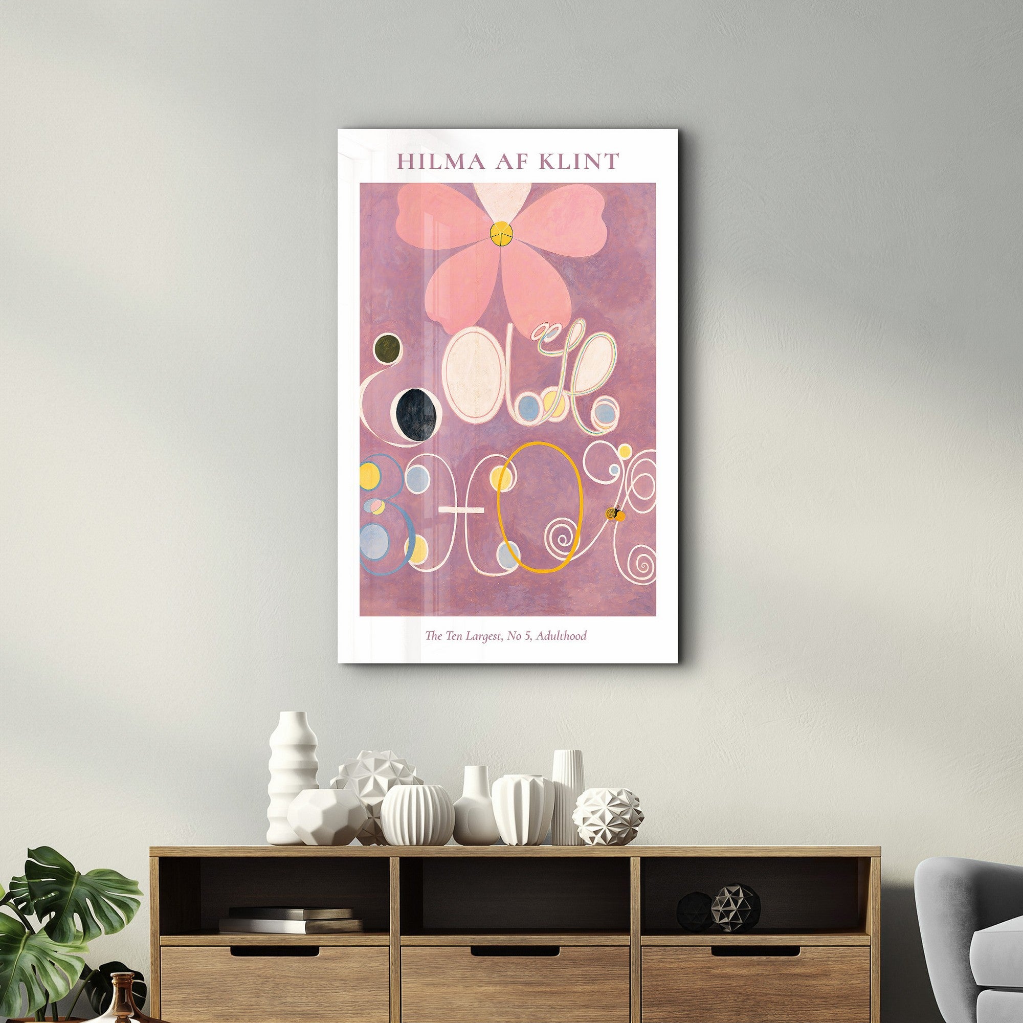 Arte Decorativa em Vidro Temperado Multicolor 35x55cm - Impressão UV de Alta Qualidade
