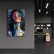 Arte Decorativa em Vidro Temperado Multicolor 35x55cm - Impressão UV de Alta Qualidade