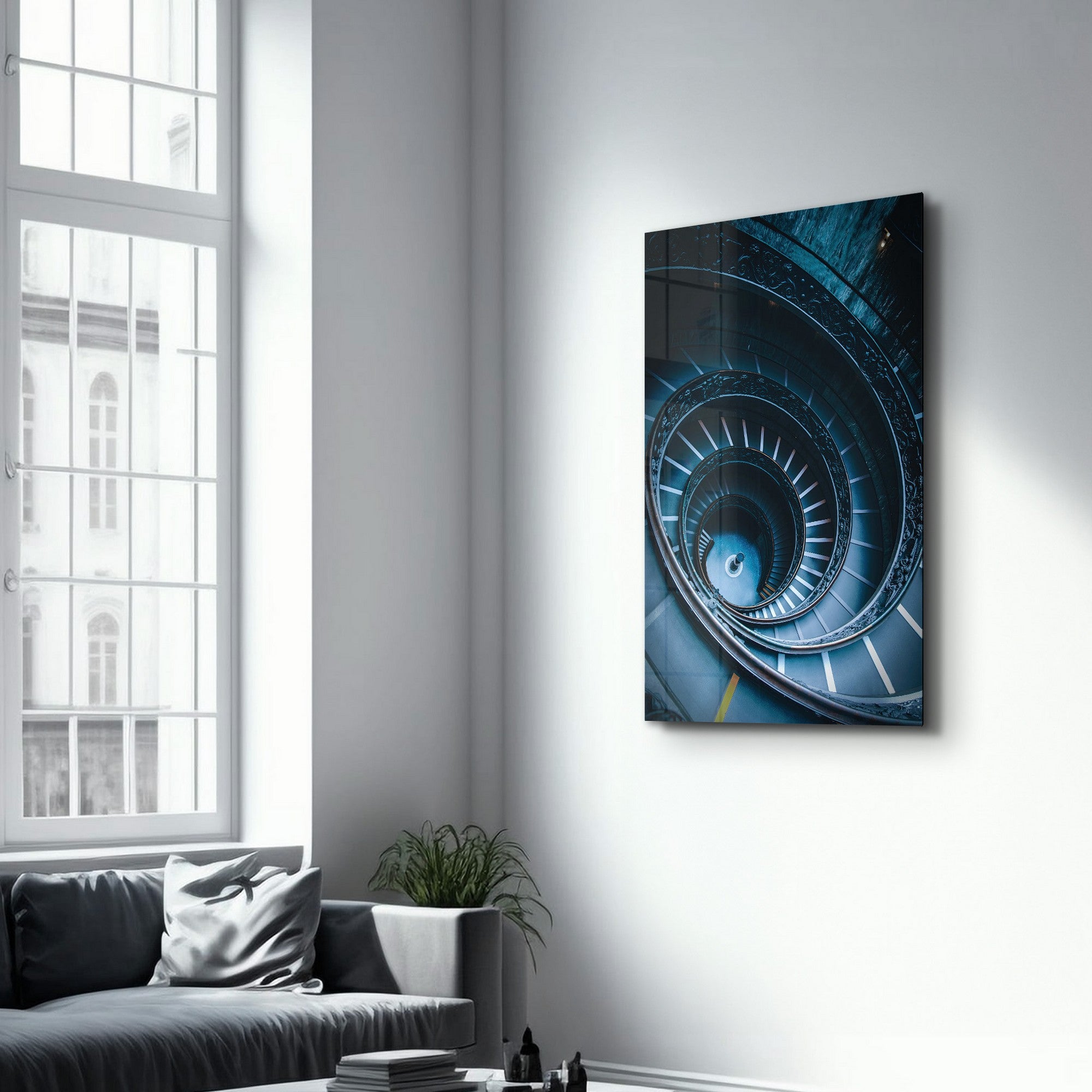 Arte Decorativa em Vidro Temperado Multicolor 70x110cm - Impressão UV de Alta Qualidade