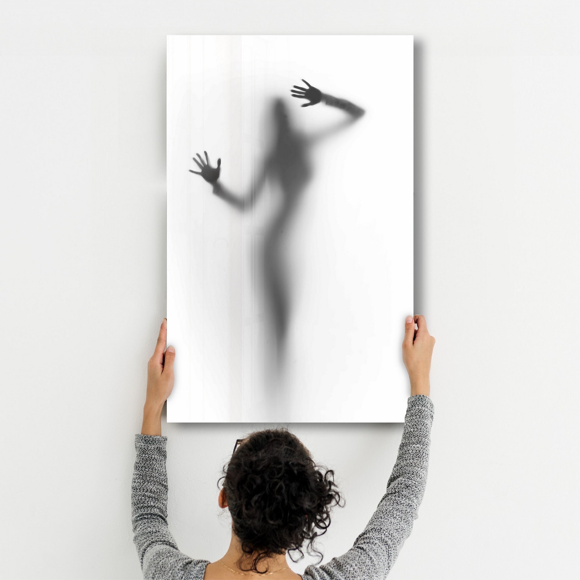 Arte Decorativa em Vidro Temperado Multicolor 70x110cm - Impressão UV de Alta Qualidade