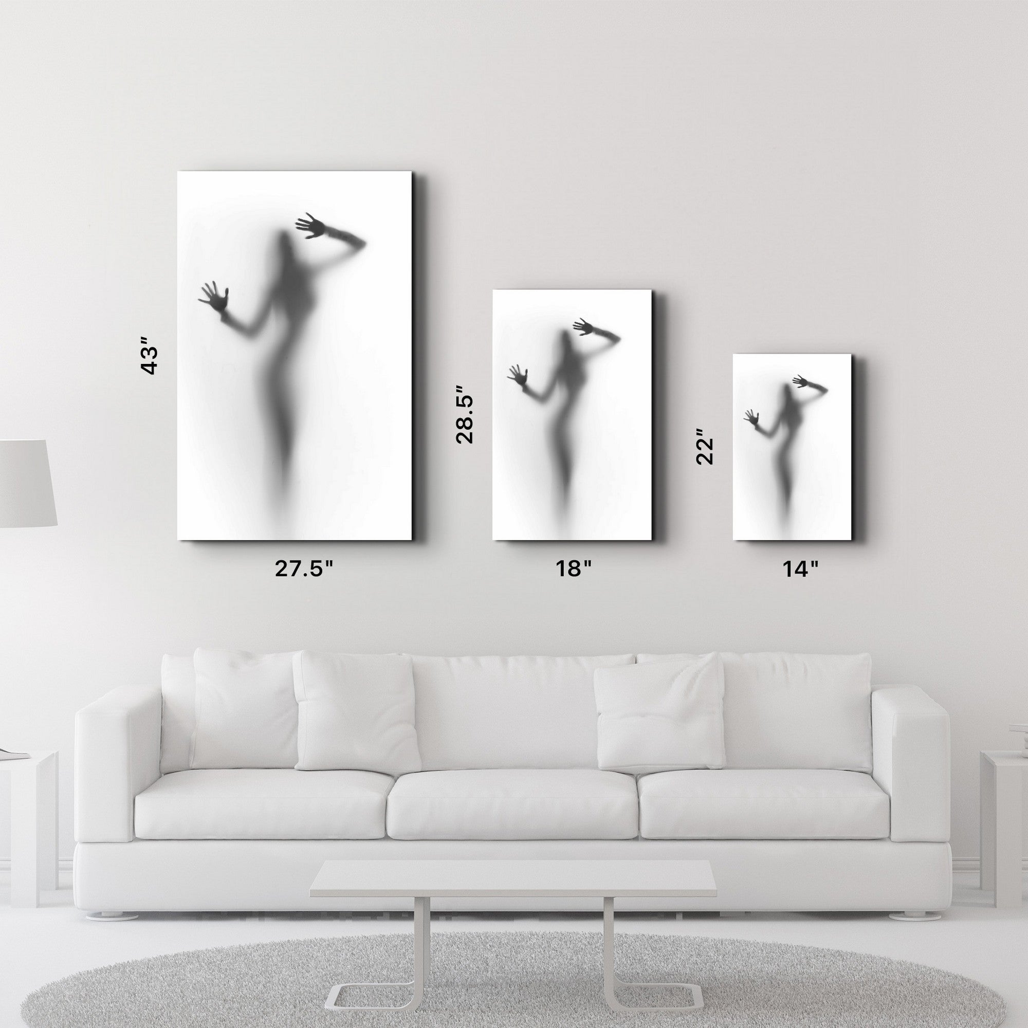 Arte Decorativa em Vidro Temperado Multicolor 70x110cm - Impressão UV de Alta Qualidade