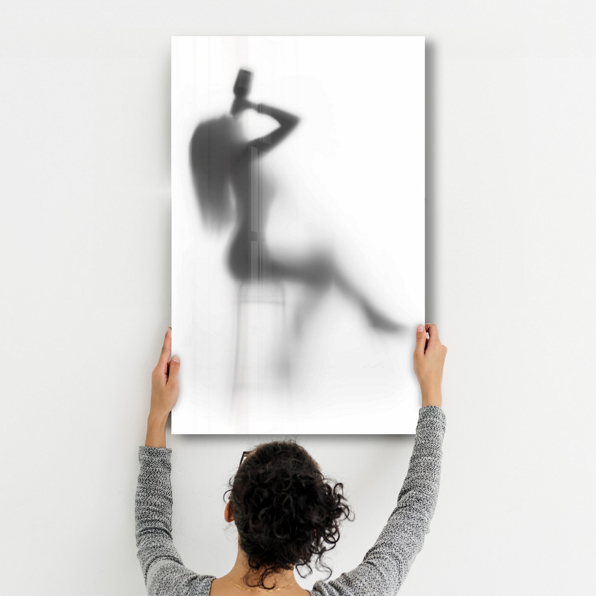 Arte Decorativa em Vidro Temperado Multicolor 70x110cm - Impressão UV de Alta Qualidade