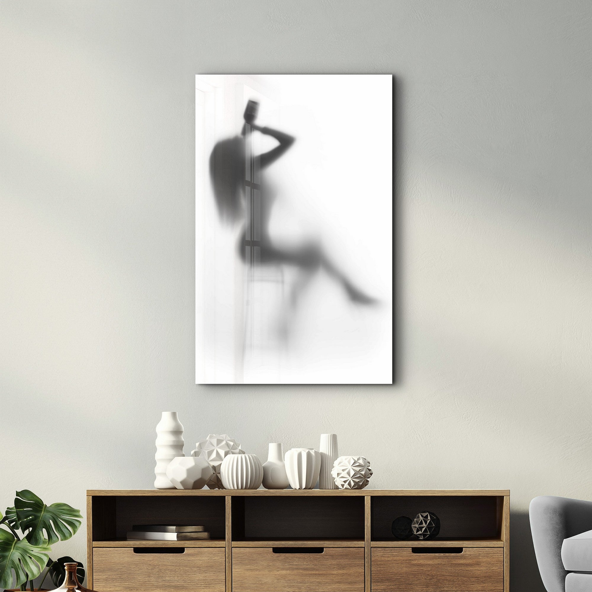 Arte Decorativa em Vidro Temperado Multicolor 70x110cm - Impressão UV de Alta Qualidade