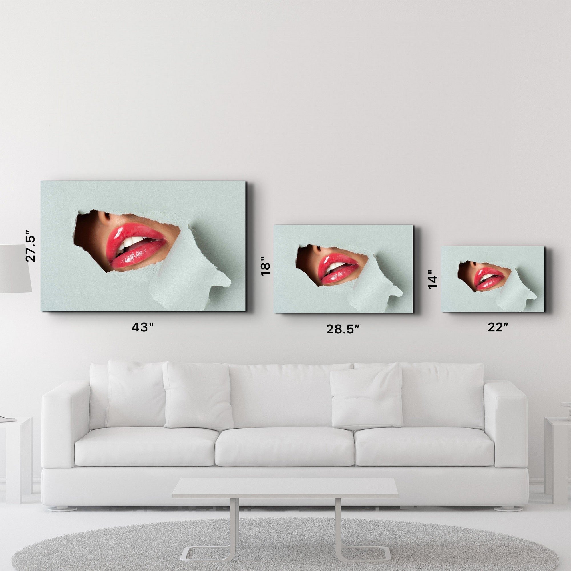 Arte Decorativa em Vidro Temperado Multicolor 70x110cm - Impressão UV de Alta Qualidade