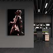 Arte Decorativa em Vidro Temperado Multicolor 35x55cm - Impressão UV de Alta Qualidade