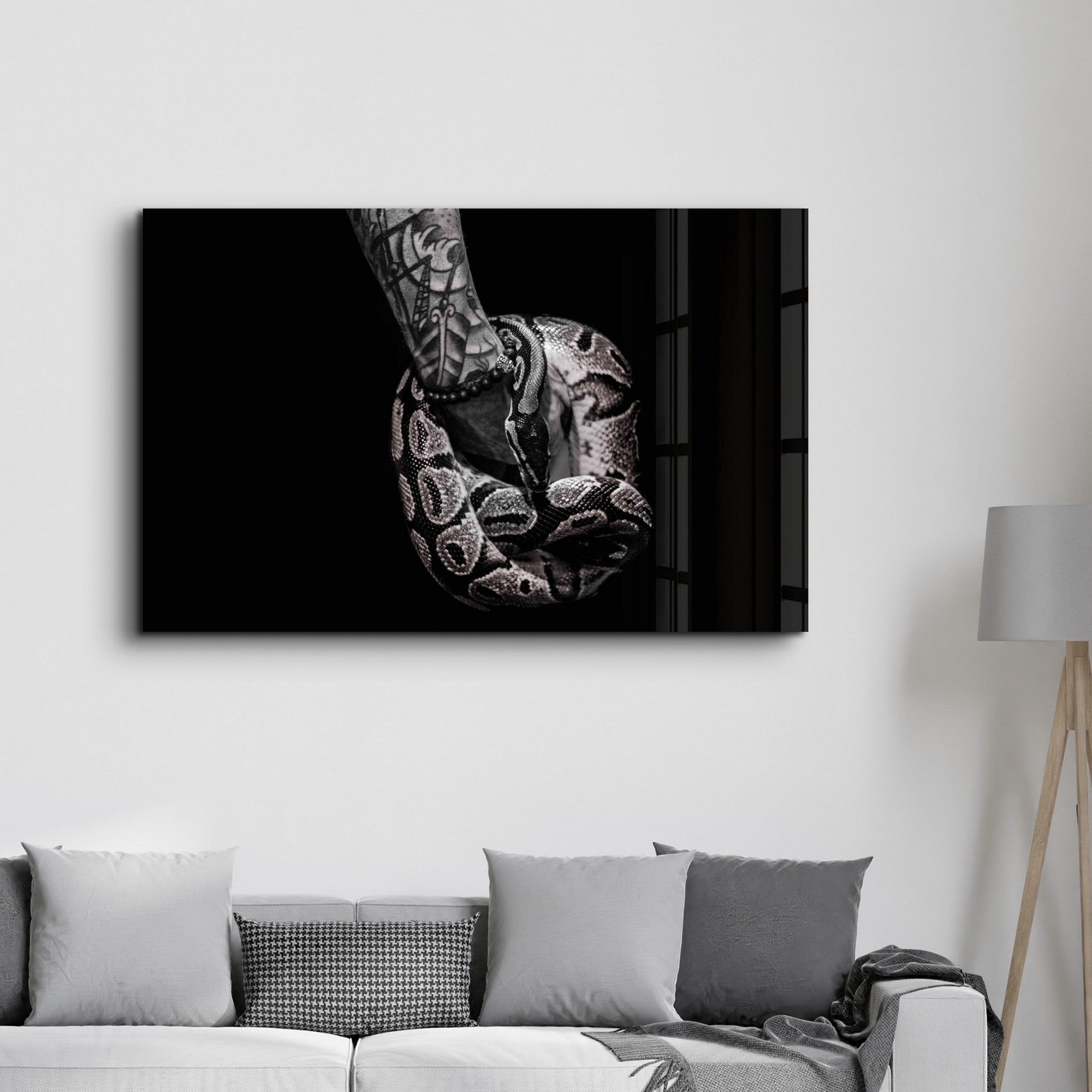 Arte Decorativa em Vidro Temperado Multicolor 70x110cm - Impressão UV de Alta Qualidade