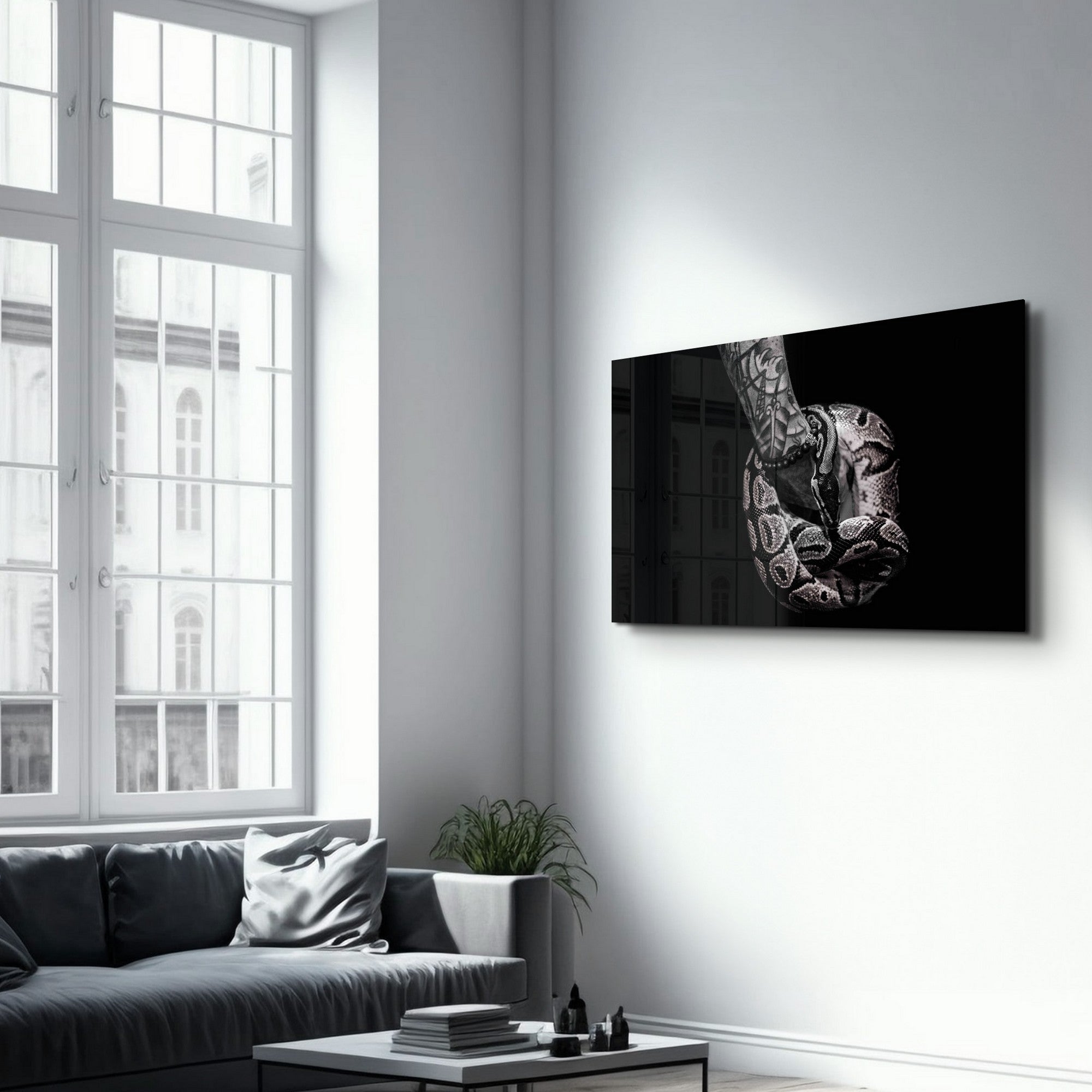 Arte Decorativa em Vidro Temperado Multicolor 70x110cm - Impressão UV de Alta Qualidade