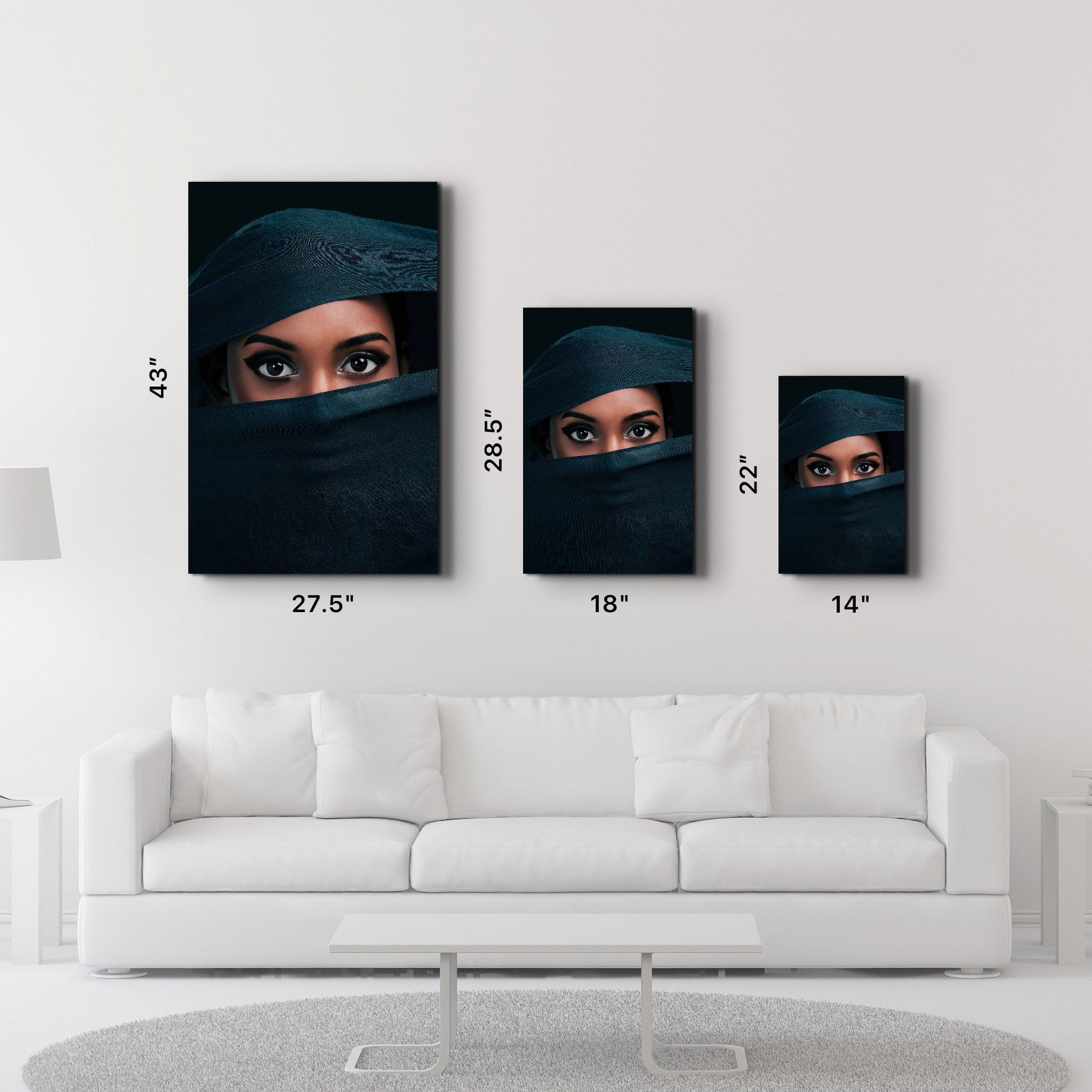 Arte Decorativa em Vidro Temperado Multicolor 35x55cm - Impressão UV de Alta Qualidade