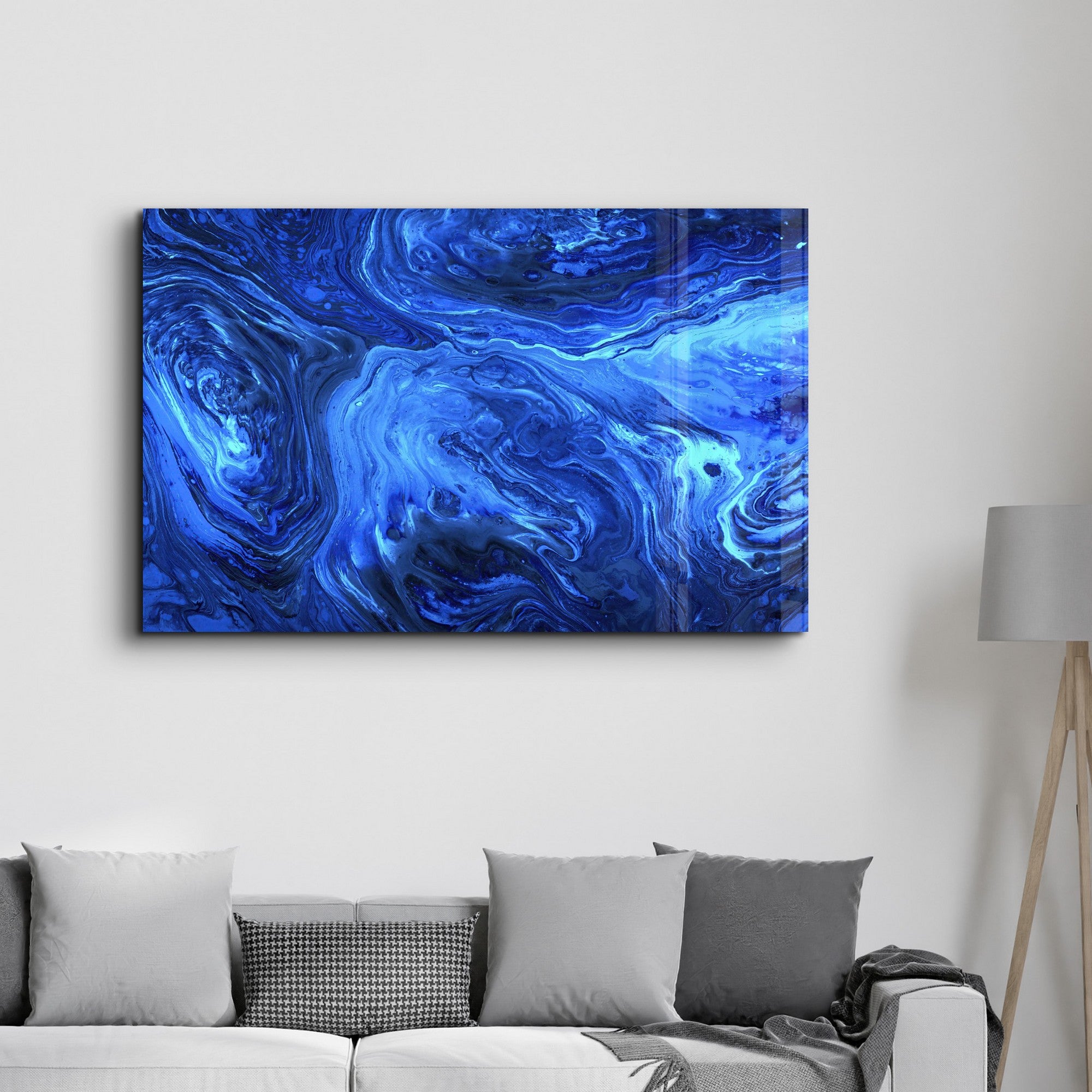 Arte Decorativa em Vidro Temperado Multicolor 35x55cm - Impressão UV de Alta Qualidade