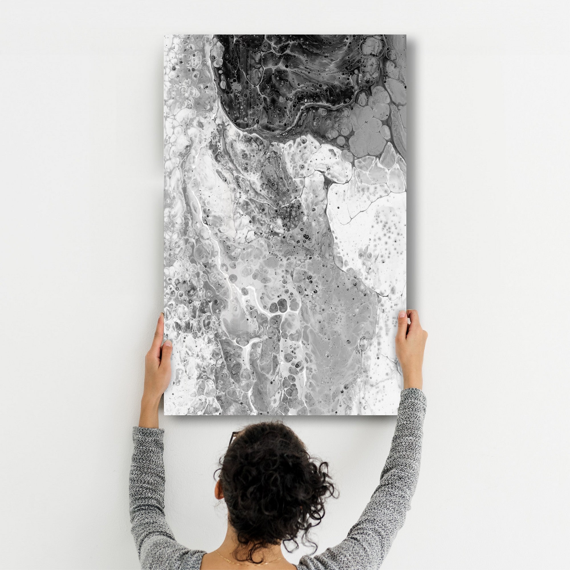 Quadro Decorativo em Vidro Temperado 35 x 55 cm, Multicolor, Impressão UV (4 mm)