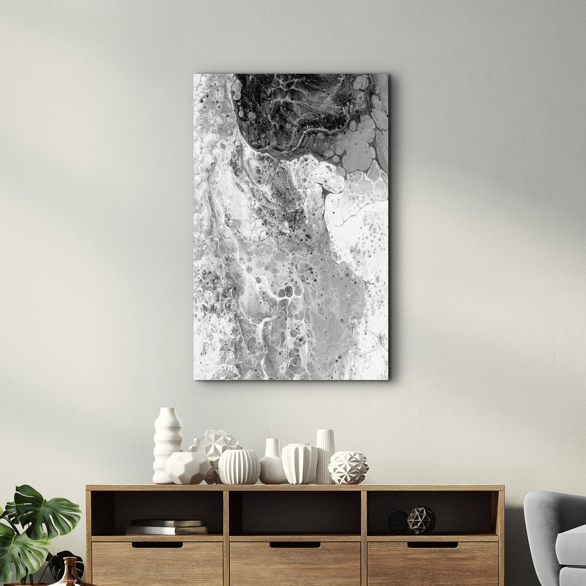 Arte Decorativa em Vidro Temperado Multicolor 70x110cm - Impressão UV de Alta Qualidade