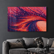 Arte Decorativa em Vidro Temperado Multicolor 35x55cm - Impressão UV de Alta Qualidade