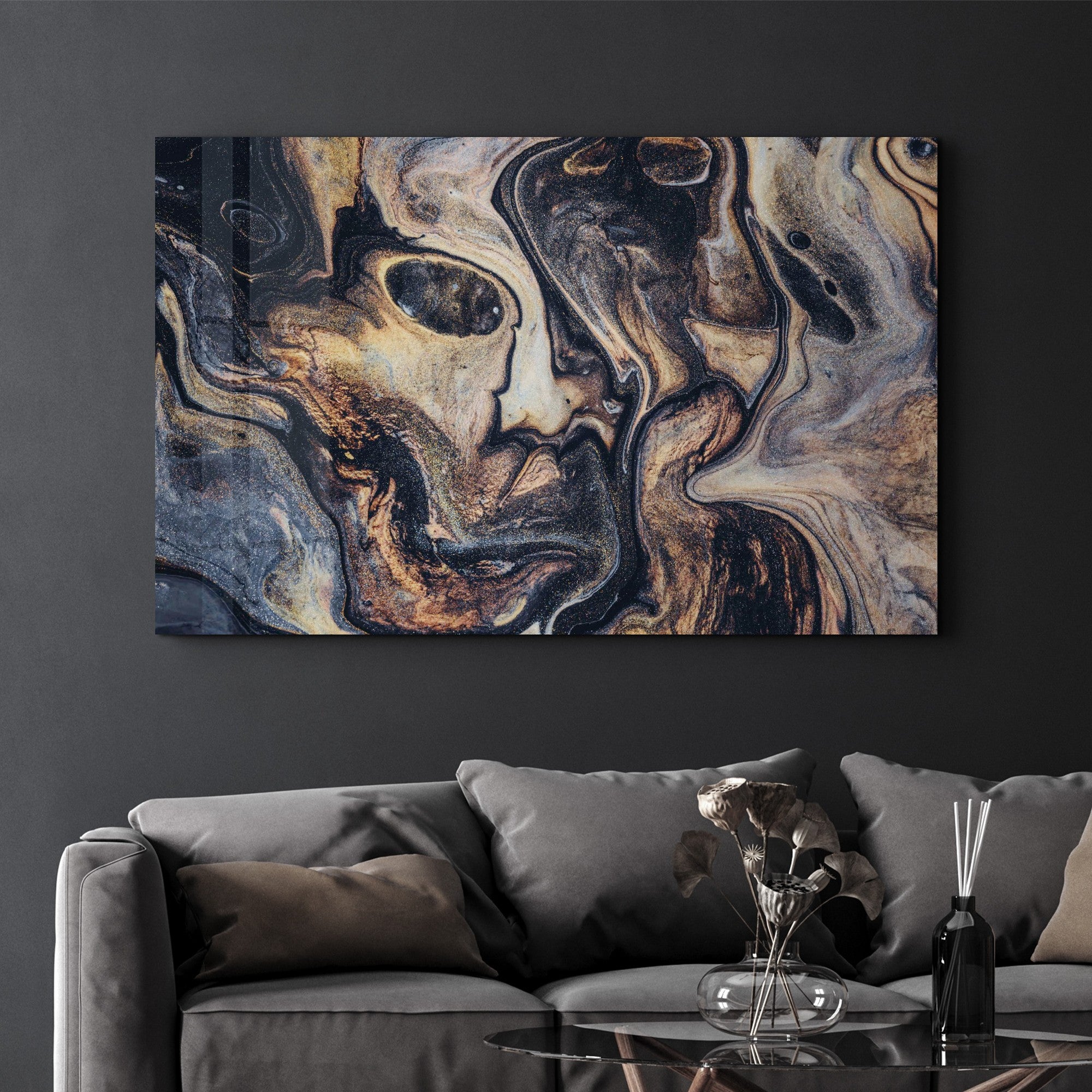 Quadro Decorativo em Vidro Temperado 35 x 55 cm Multicolor – SPR-1229 (Impressão UV, 4 mm)