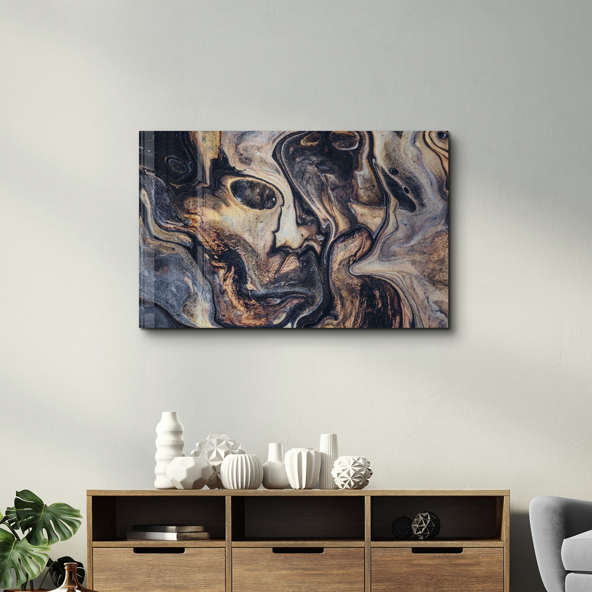 Quadro Decorativo em Vidro Temperado 35 x 55 cm Multicolor – SPR-1229 (Impressão UV, 4 mm)