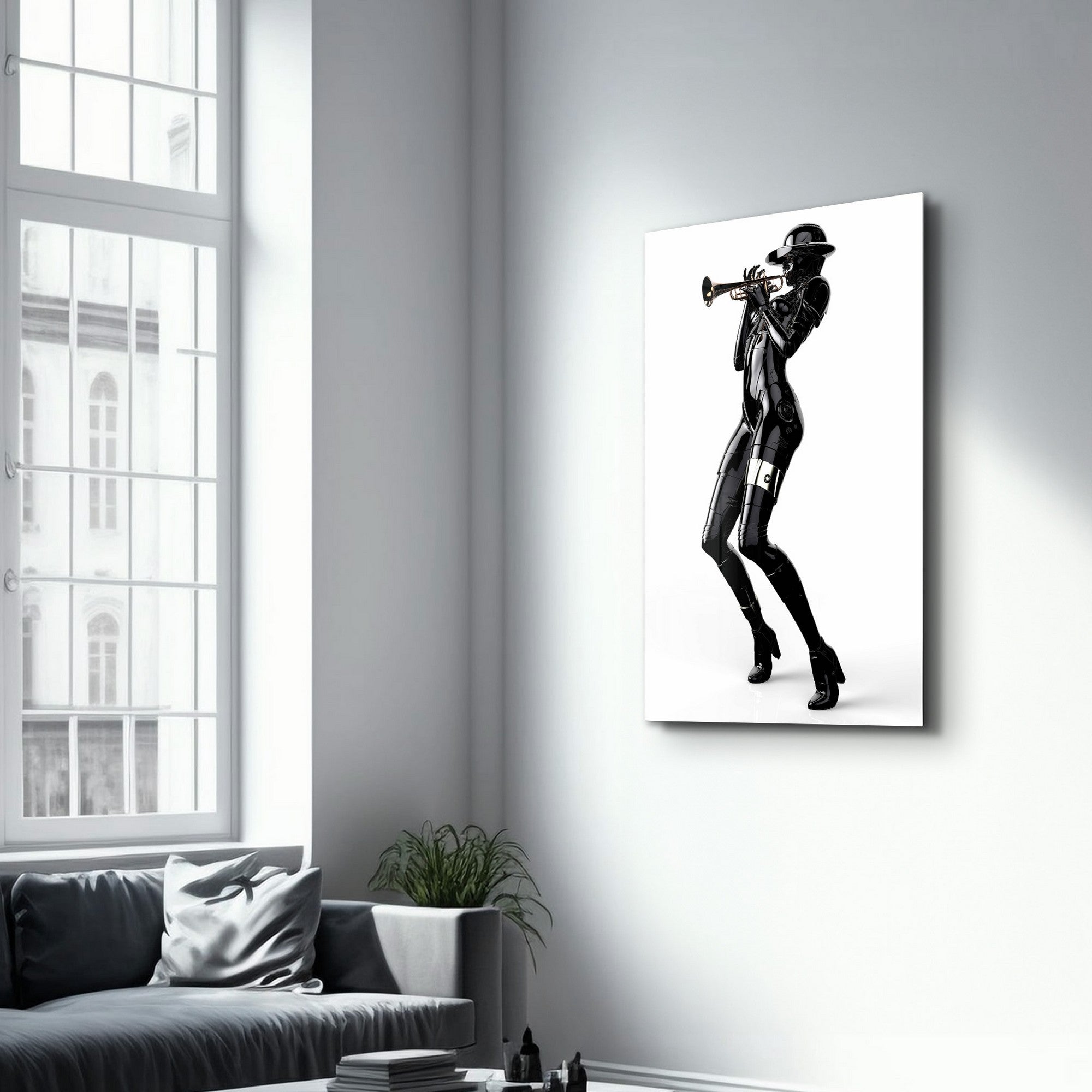 Arte Decorativa em Vidro Temperado Multicolor 70x110cm - Impressão UV de Alta Qualidade