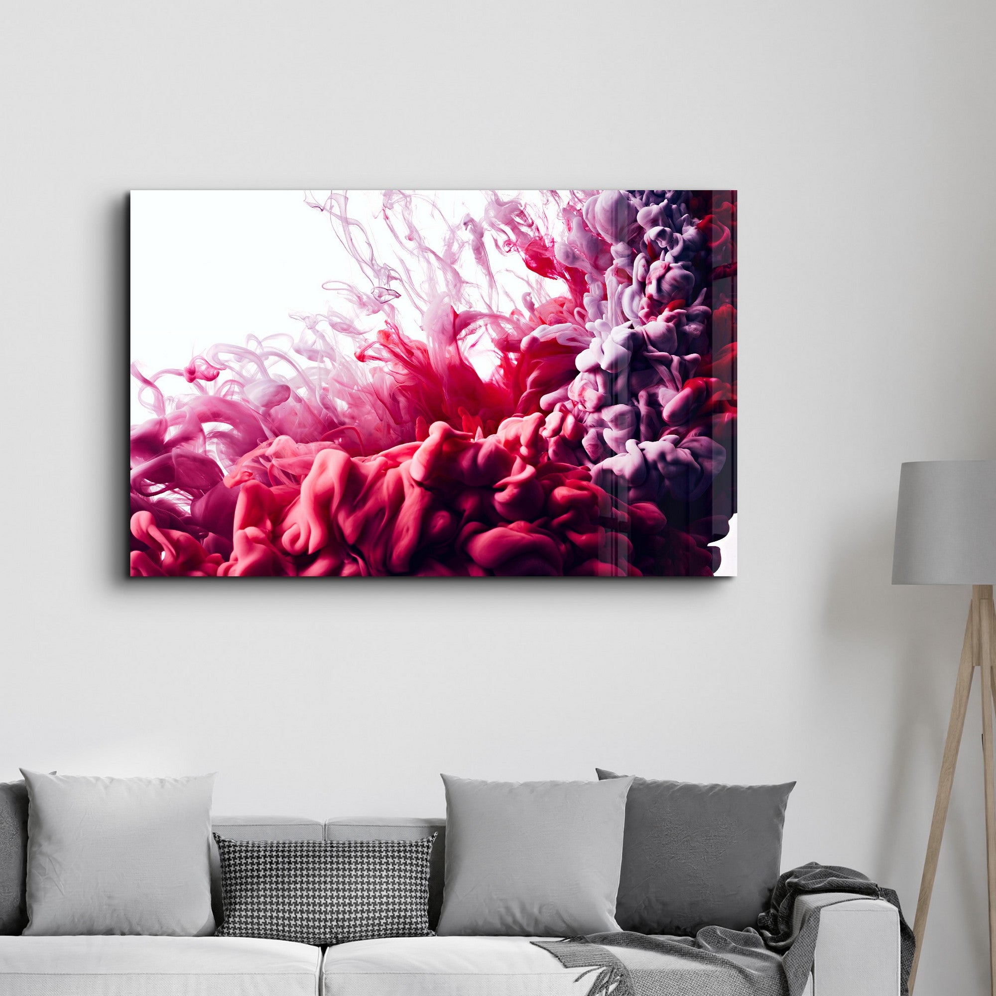 SPR-1236 Quadro Decorativo em Vidro Temperado 35x55 cm, Multicolor – Impressão UV, Espessura 4 mm