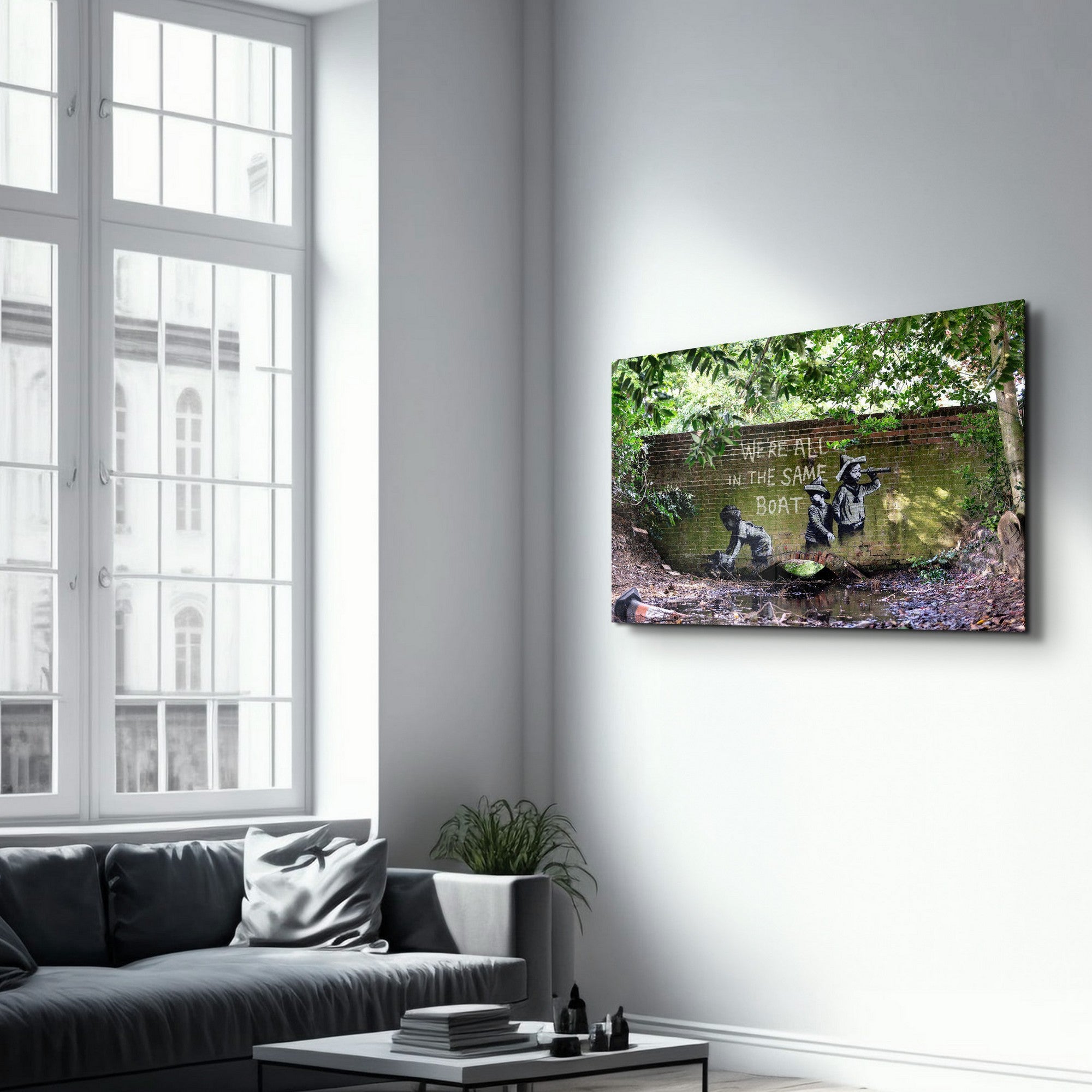 Arte Decorativa em Vidro Temperado Multicolor 70x110cm - Impressão UV de Alta Qualidade