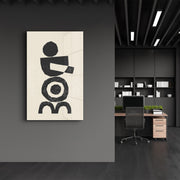 Arte Decorativa em Vidro Temperado Multicolor 70x110cm - Impressão UV de Alta Qualidade