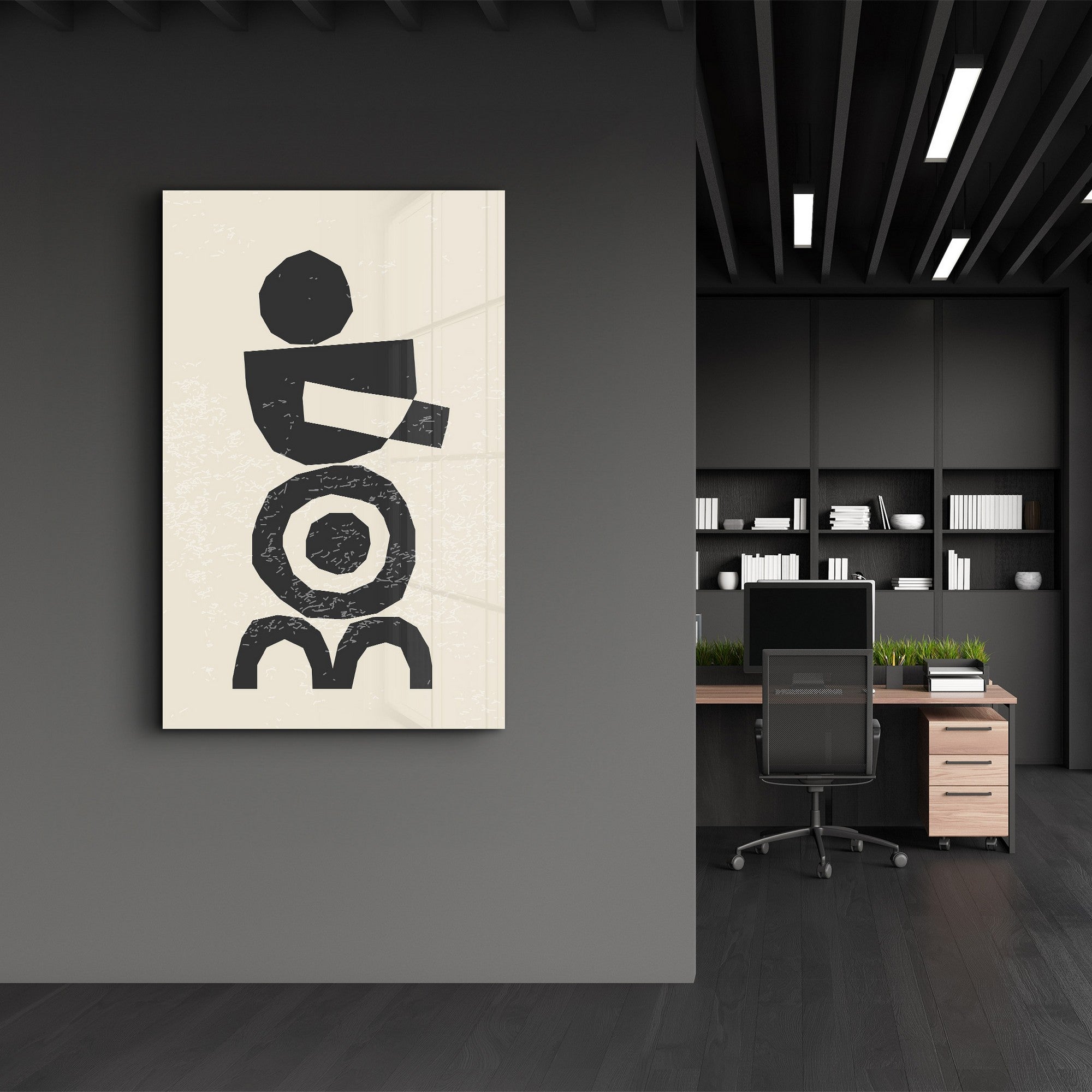 Arte Decorativa em Vidro Temperado Multicolor 70x110cm - Impressão UV de Alta Qualidade